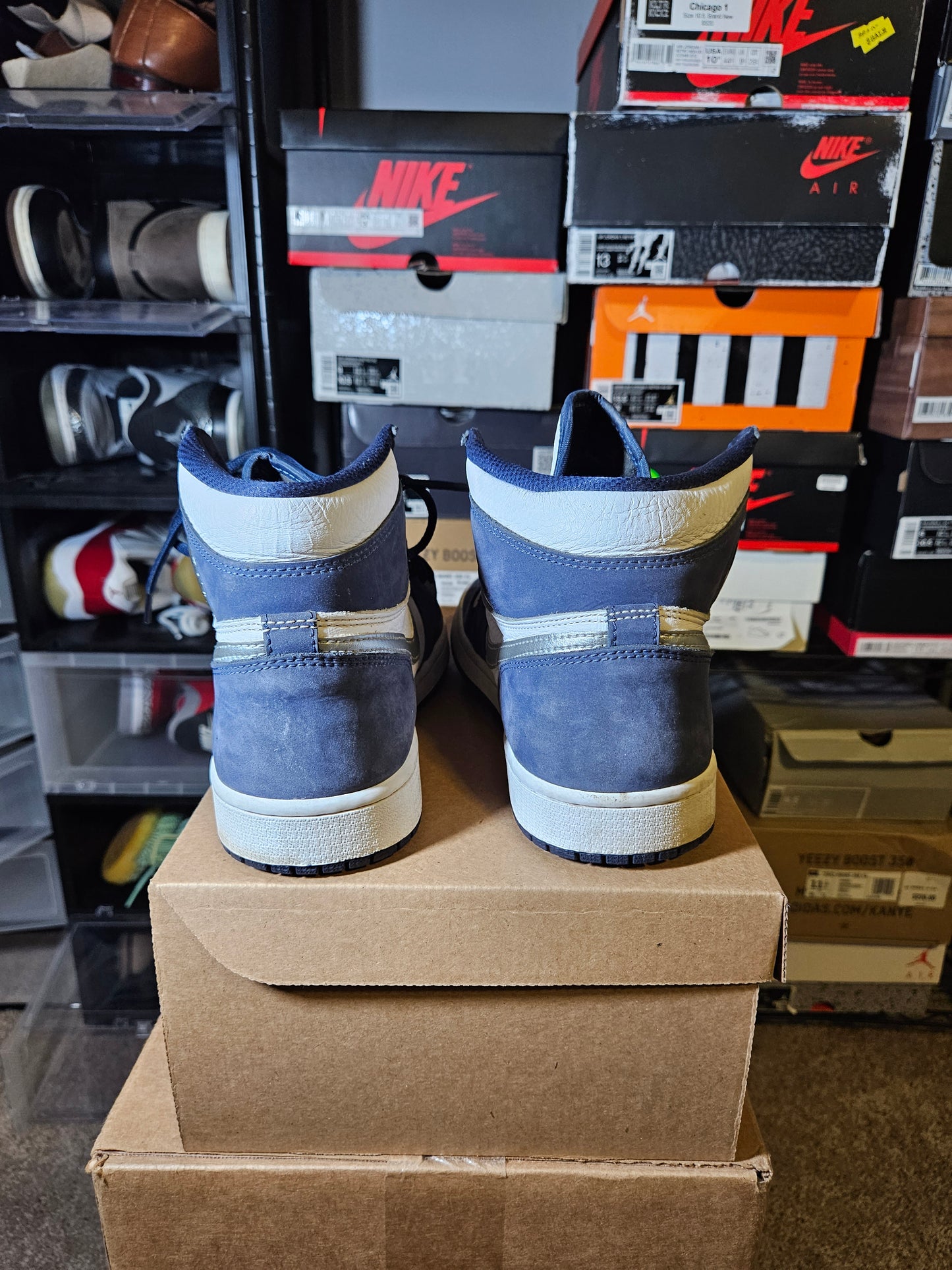 Size 9 - AJ 1 Retro High CO.JP Midnight Navy