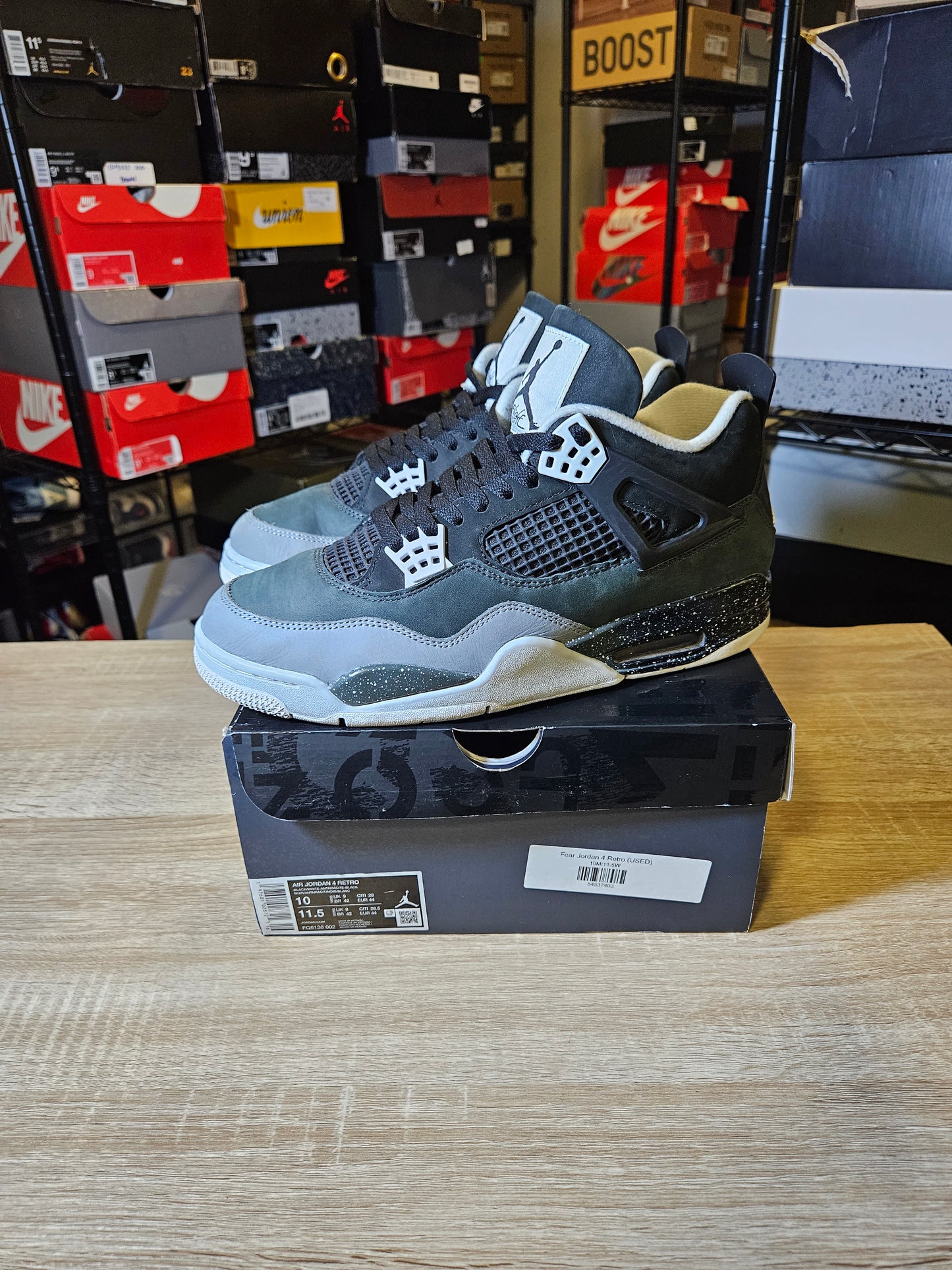 Size 10.5 - AJ 4 Retro 2024 Fear