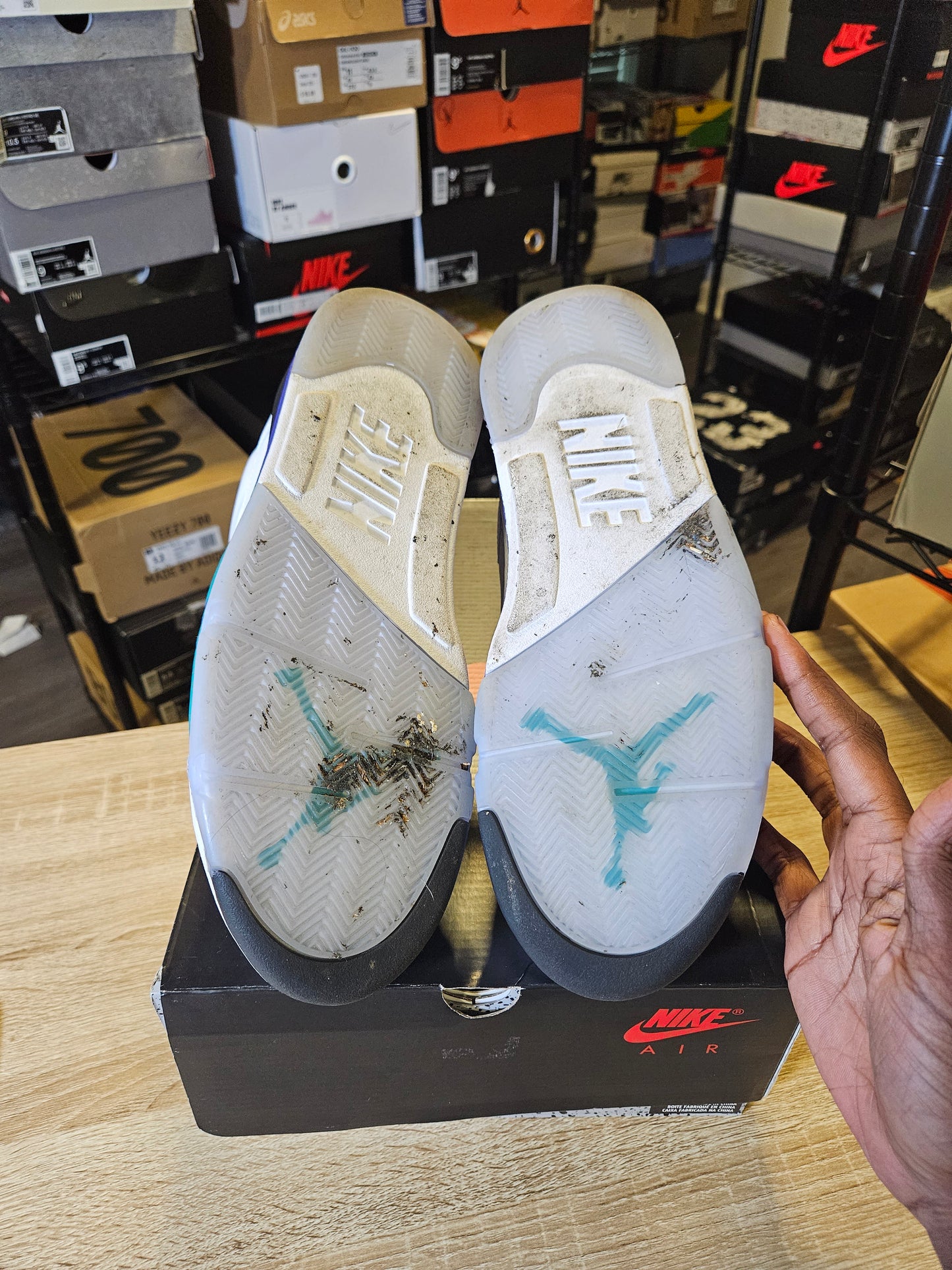 Size 10 - AJ 5 Retro 2025 Grape