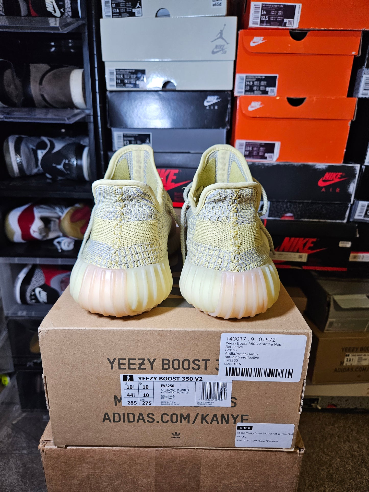 Size 10.5 - YZY Boost 350 V2 Antlia Non-Reflective