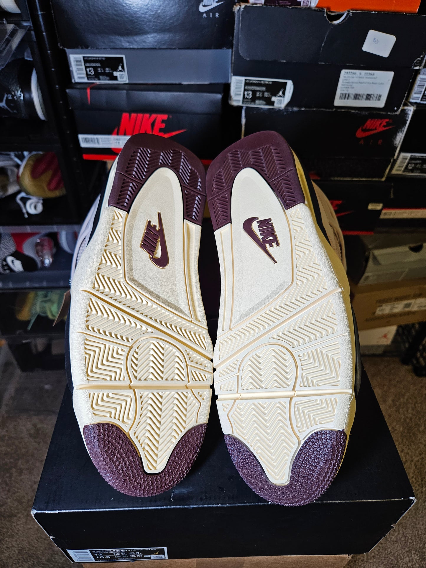 Size 12W/10.5M - A Ma Maniére x AJ 4 Retro While You Were Sleeping