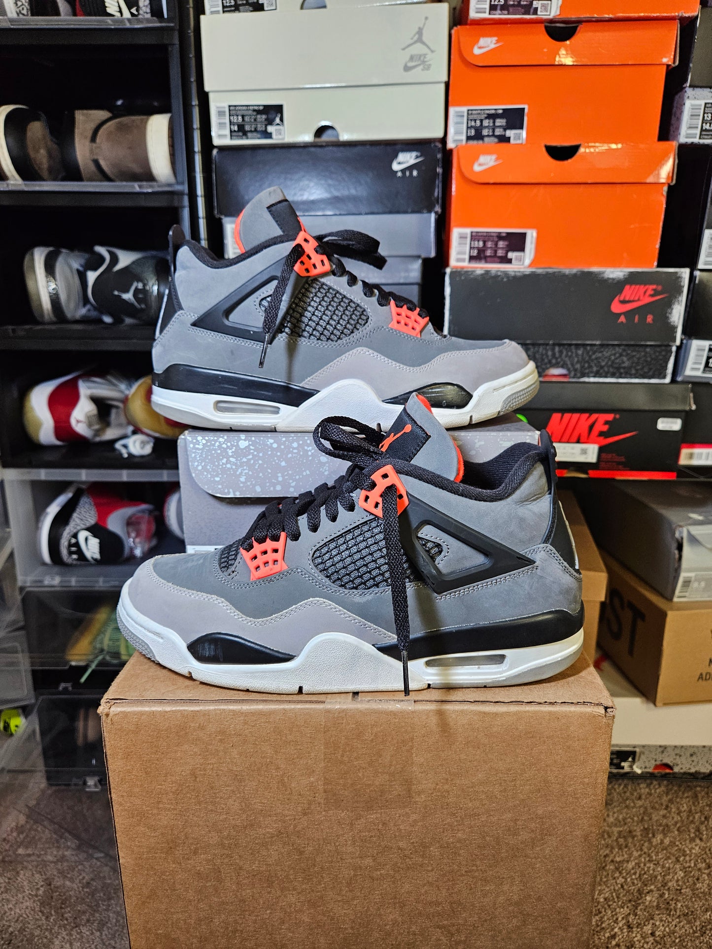 Size 8.5 - AJ 4 Retro Mid Infrared