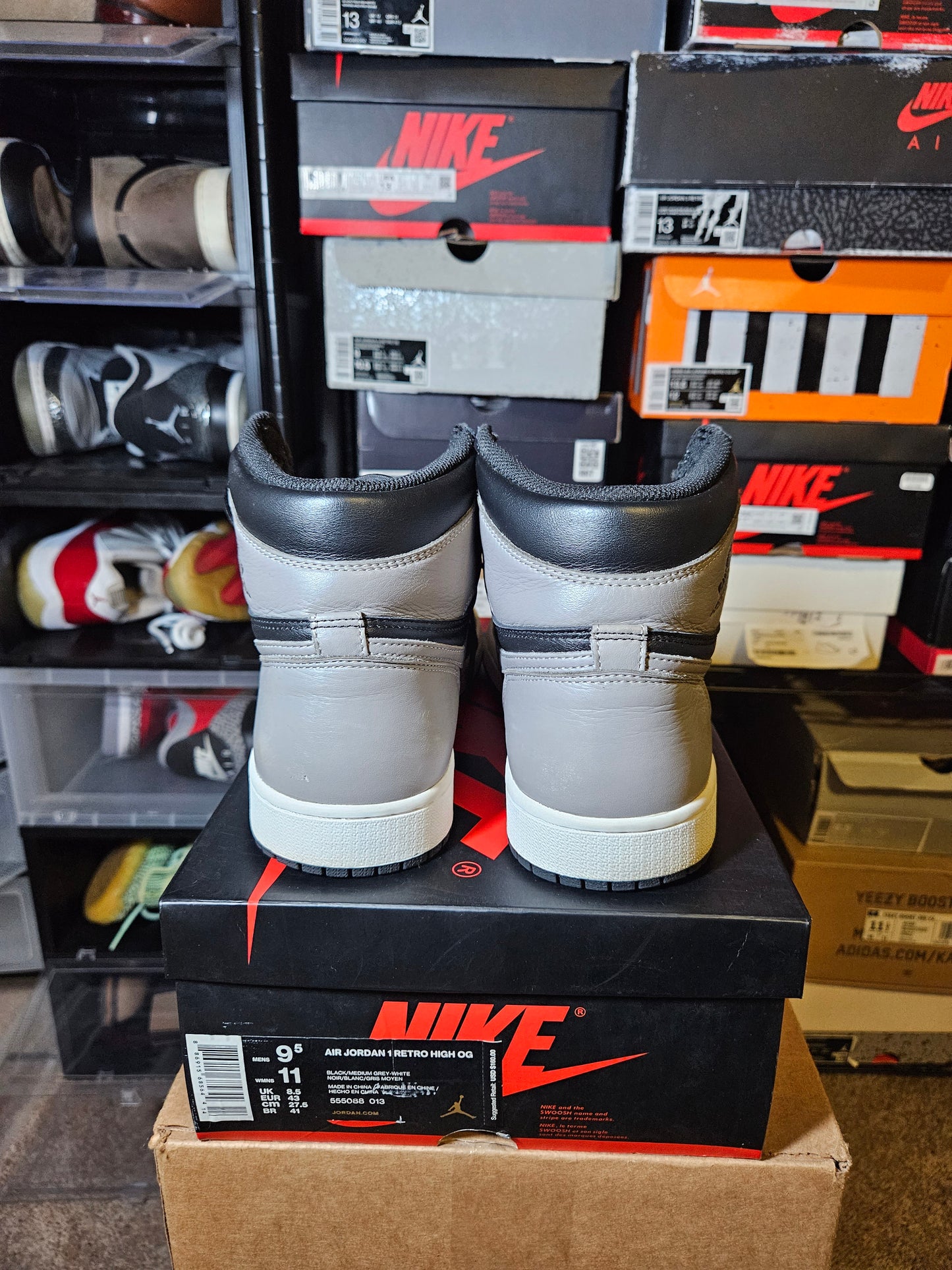 Size 9.5 - AJ 1 Retro OG High Shadow