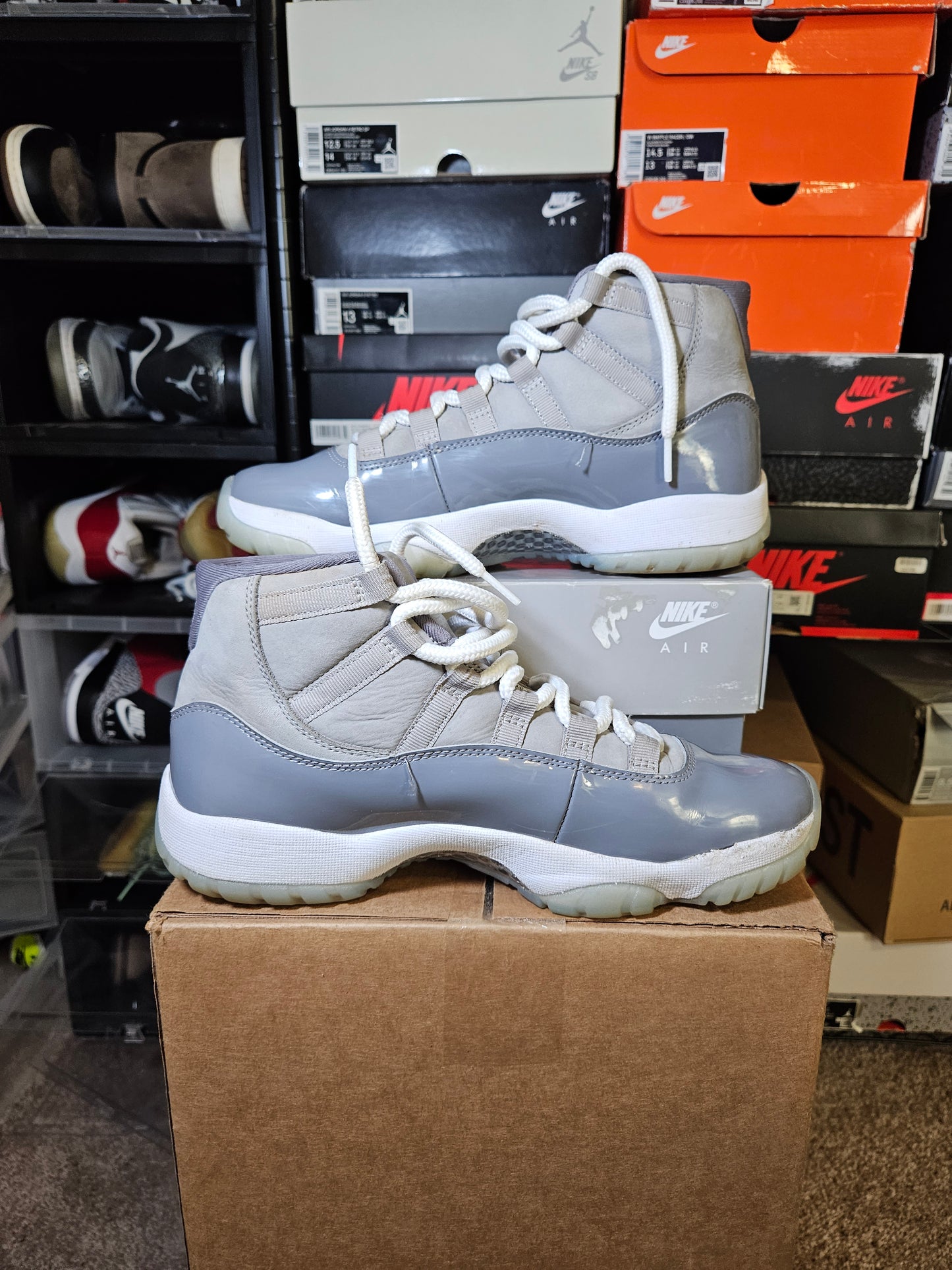 Size 8 - AJ 11 Retro High Cool Grey