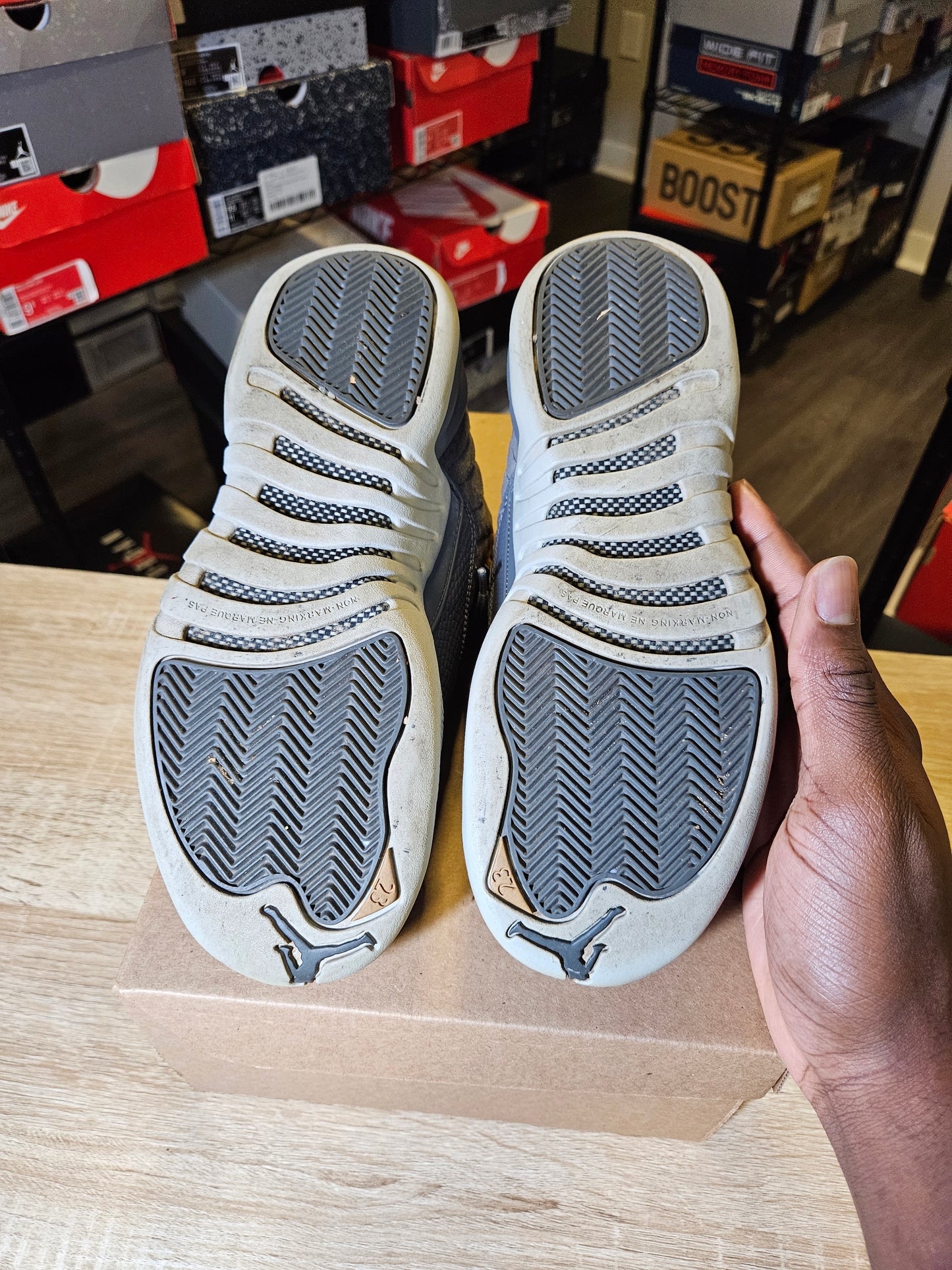 Size 6 - AJ 12 Retro Dark Grey