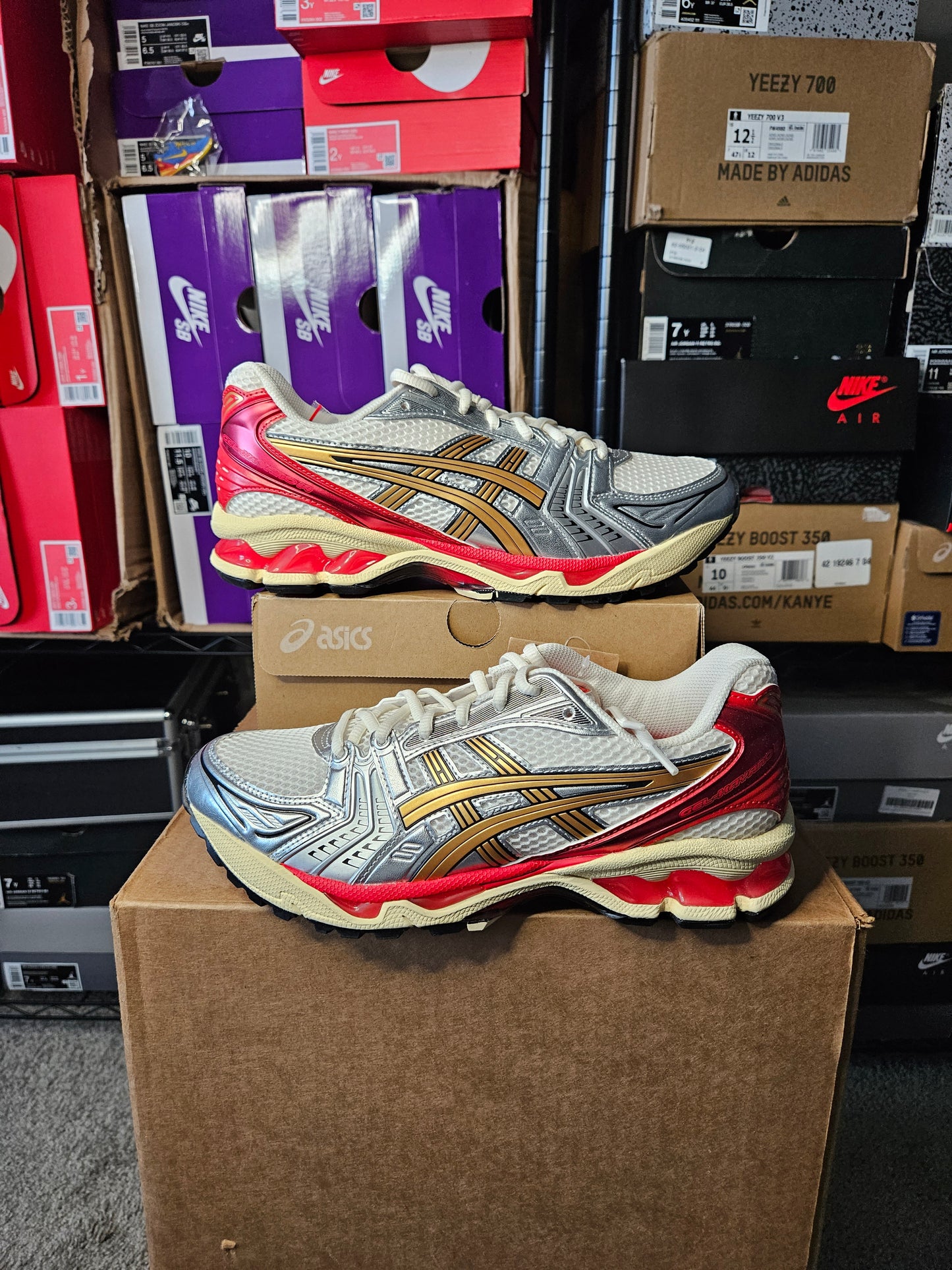 Size 8 - ASICS Gel Kayano 14 Sneaker Politics Exclusive Just Say No