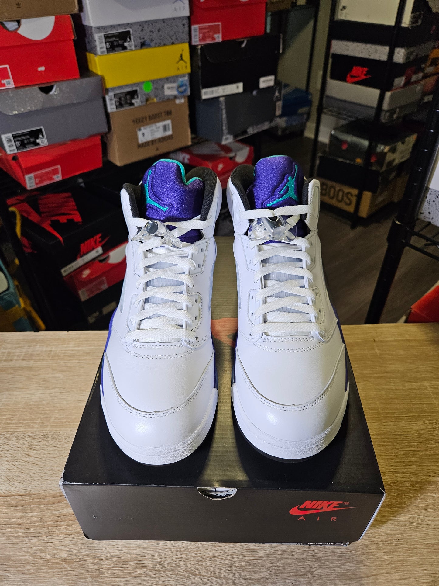 Size 10 - AJ 5 Retro 2025 Grape