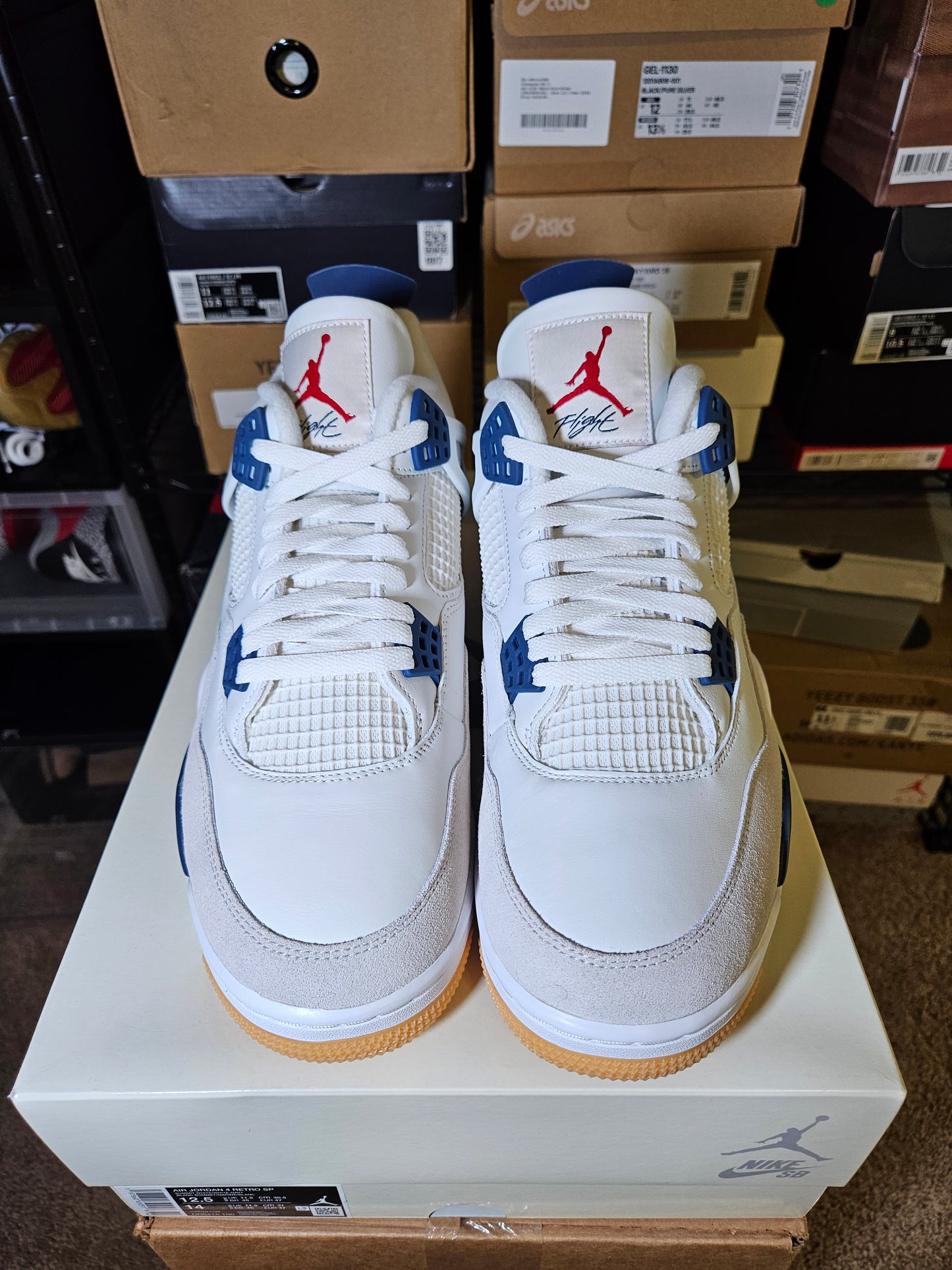 Size 12.5 - AJ 4 Navy SB