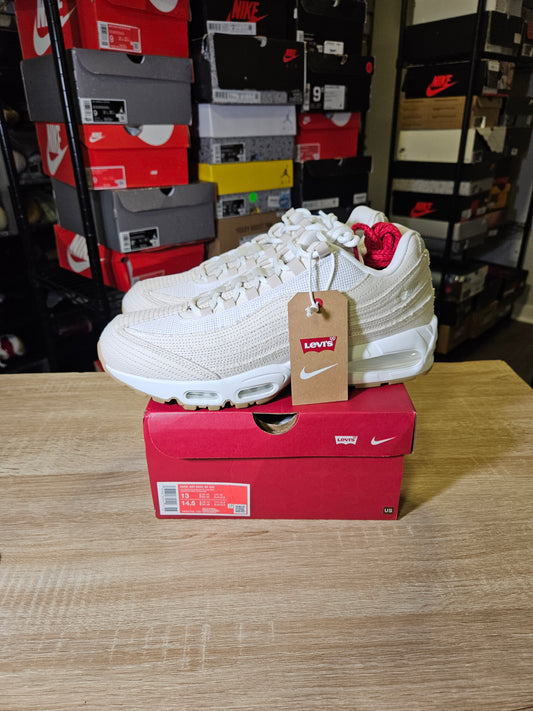 Size 13 - Levi's x Air Max 95 OG Light Orewood Brown