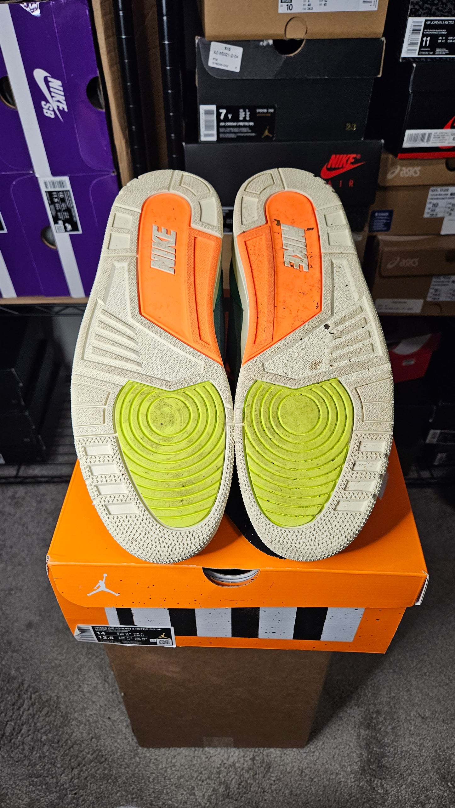 Size 14W/12.5M - Nina Chanel Abney x AJ 3 Retro SP Bicoastal