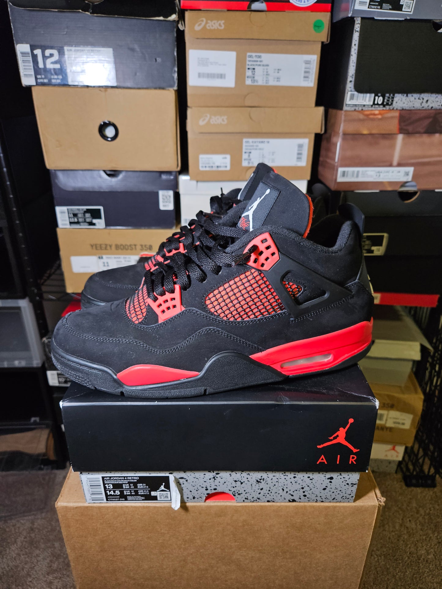 Size 13 - AJ 4 Red Thunder