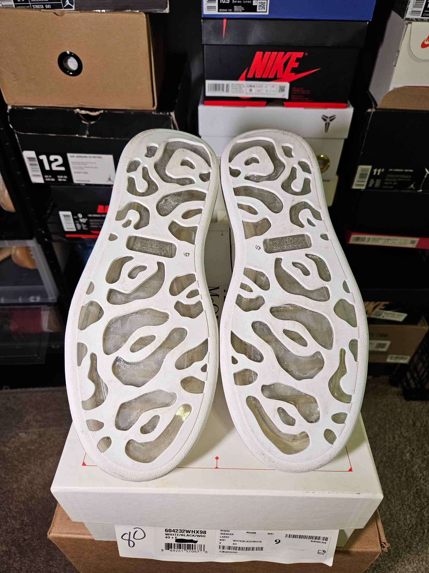 Size 43+/10.5M - Alexander McQueen White
