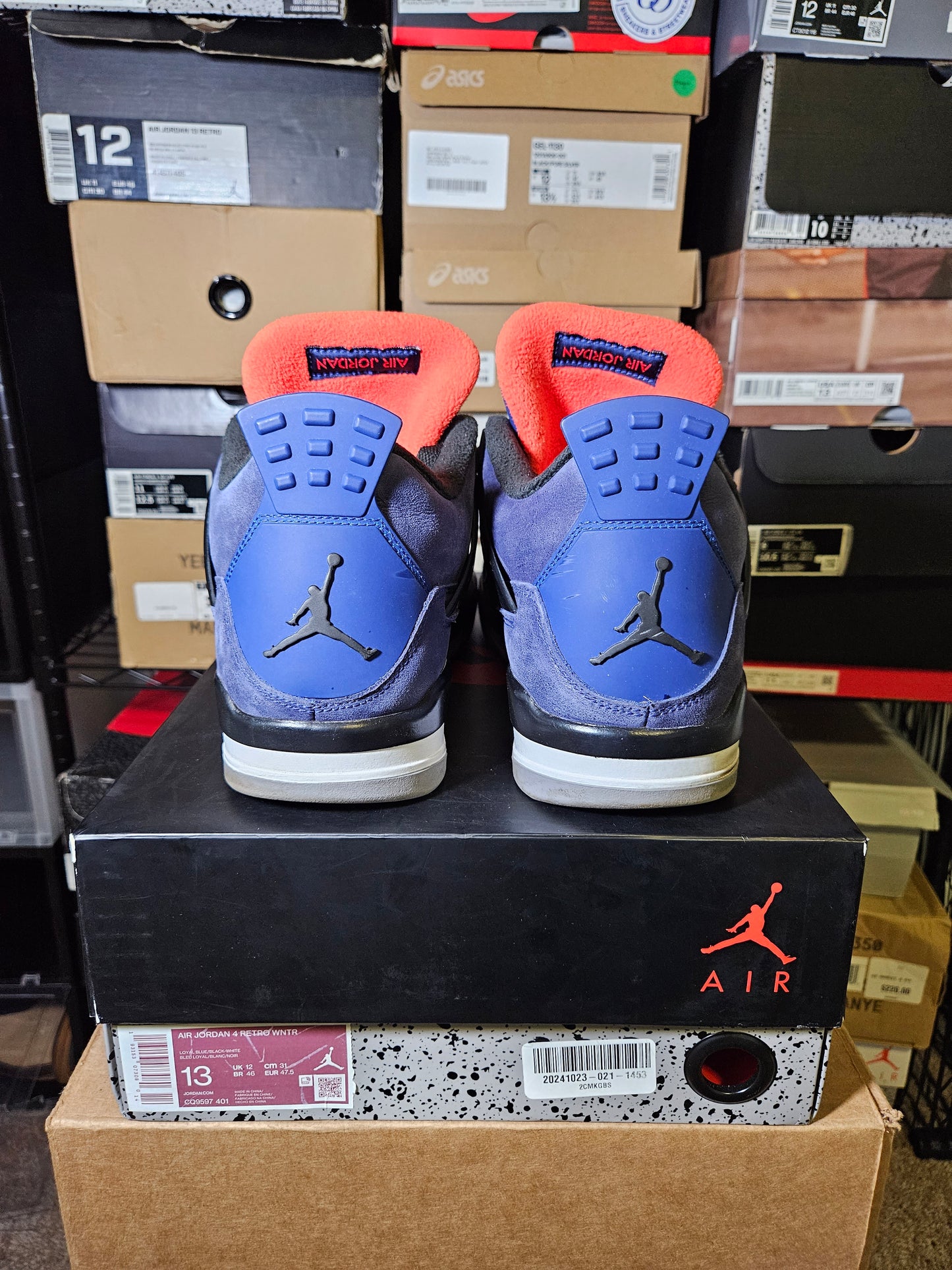 Size 13 - AJ 4 Winterized Loyal Blue