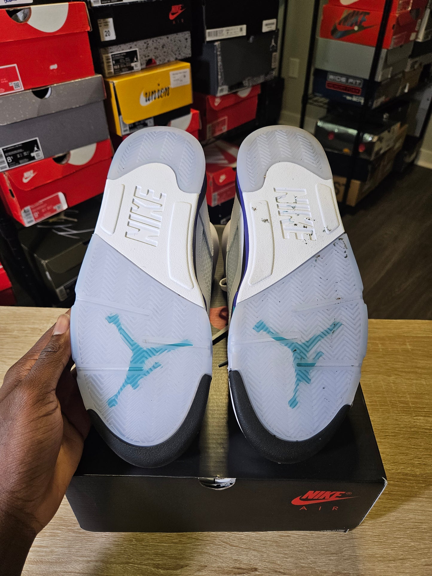 Size 11 - AJ 5 Retro 2025 Grape
