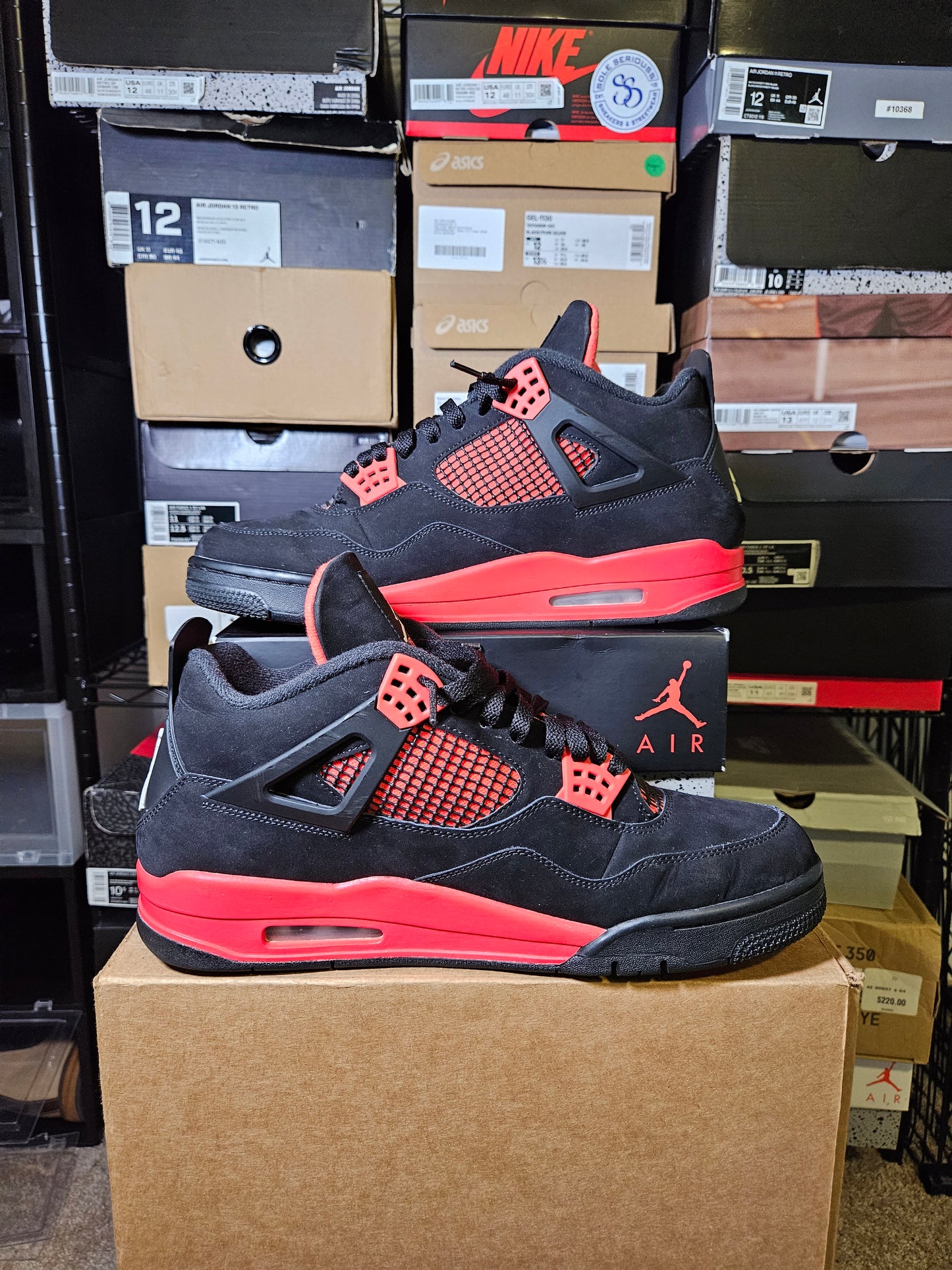 Size 13 - AJ 4 Red Thunder