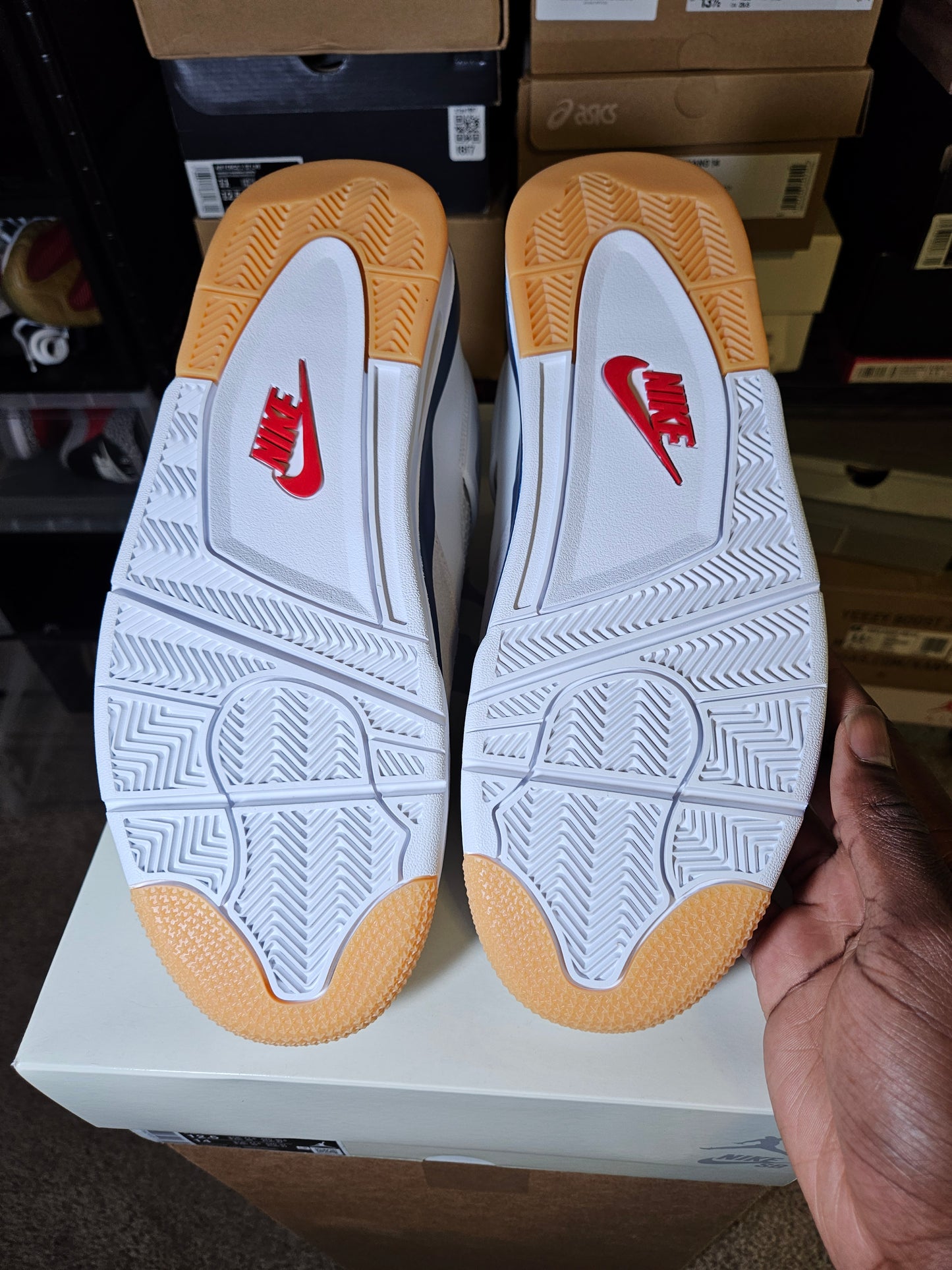 Size 12.5 - AJ 4 Navy SB