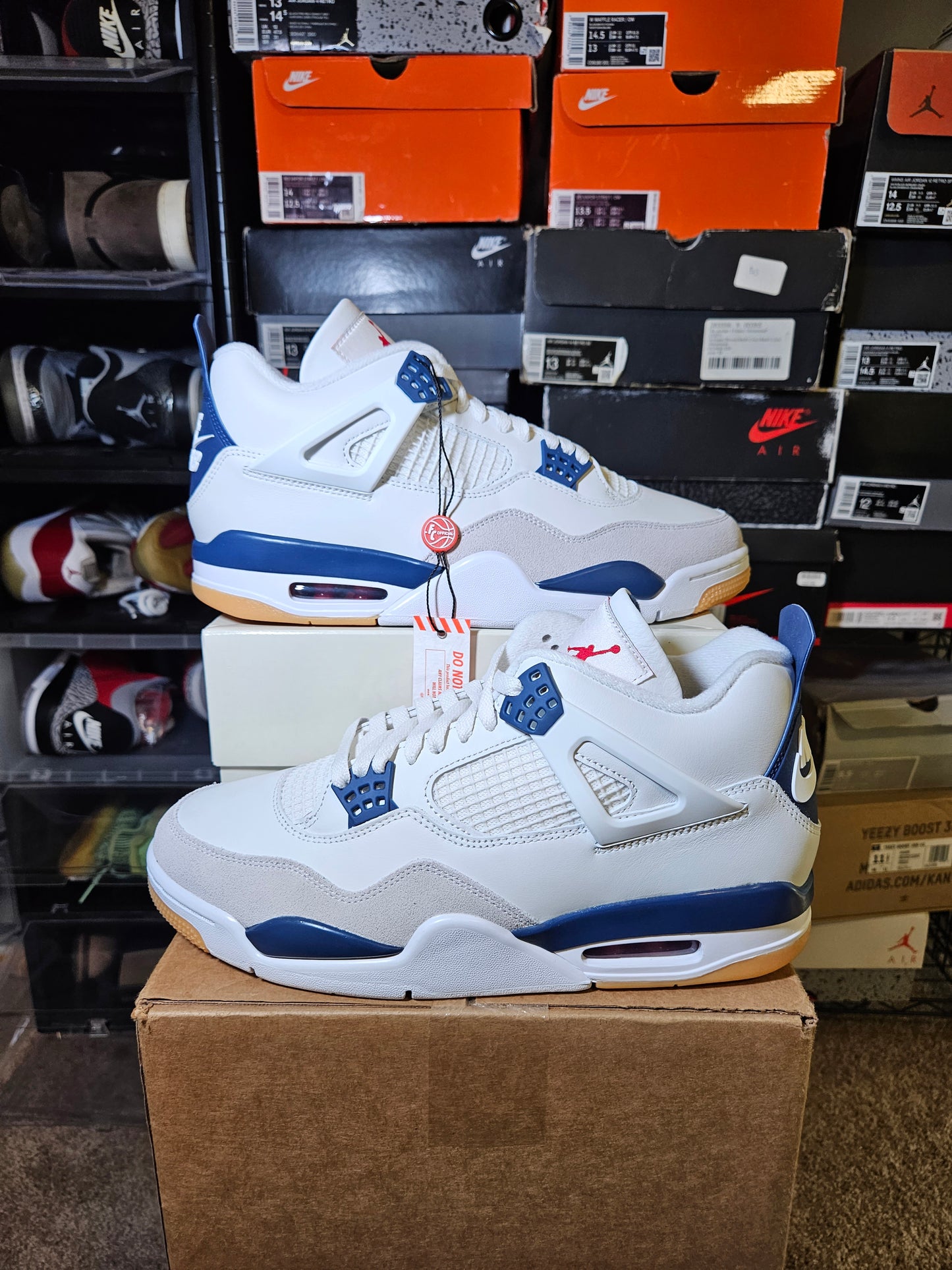 Size 11 - AJ 4 SB Navy