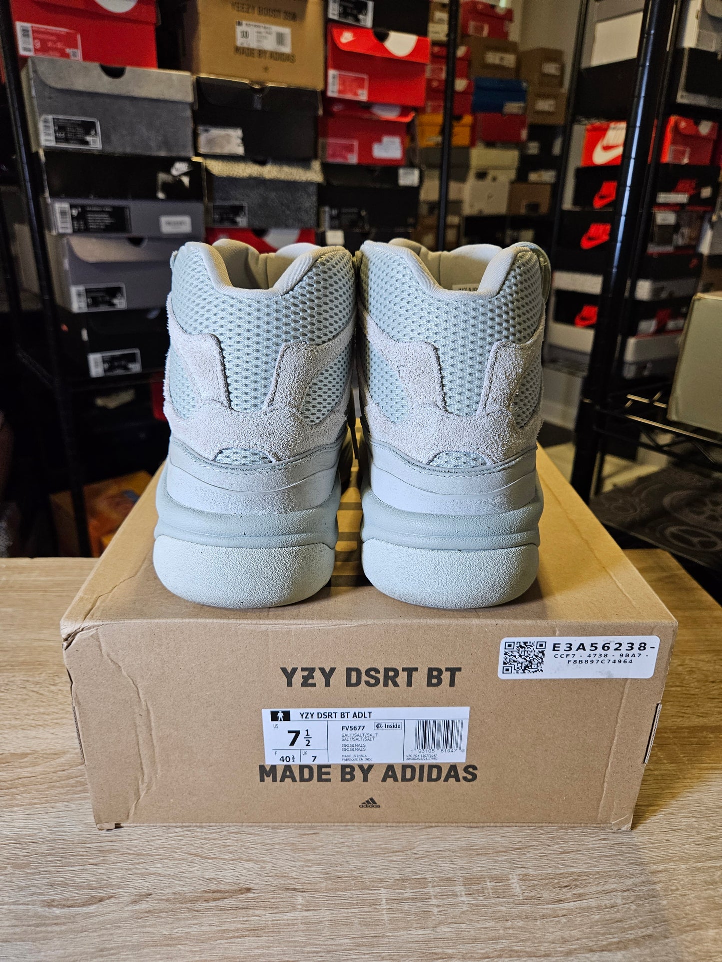 Size 7.5 - adidas Yeezy Desert Boot Salt - FV5677