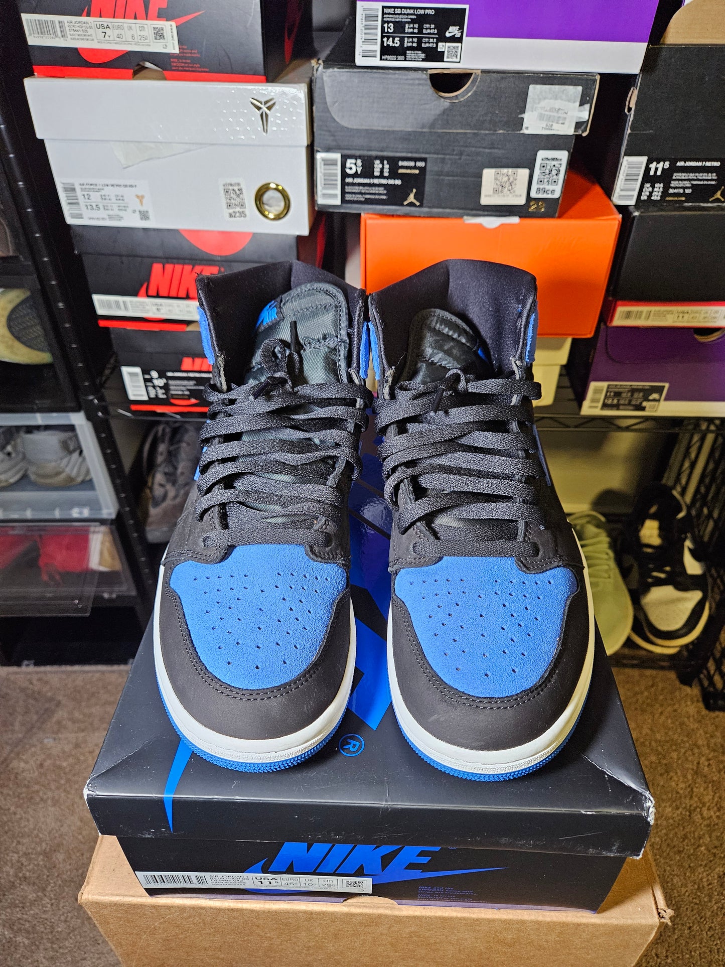 Size 11.5 - AJ 1 Retro OG High Royal Reimagined
