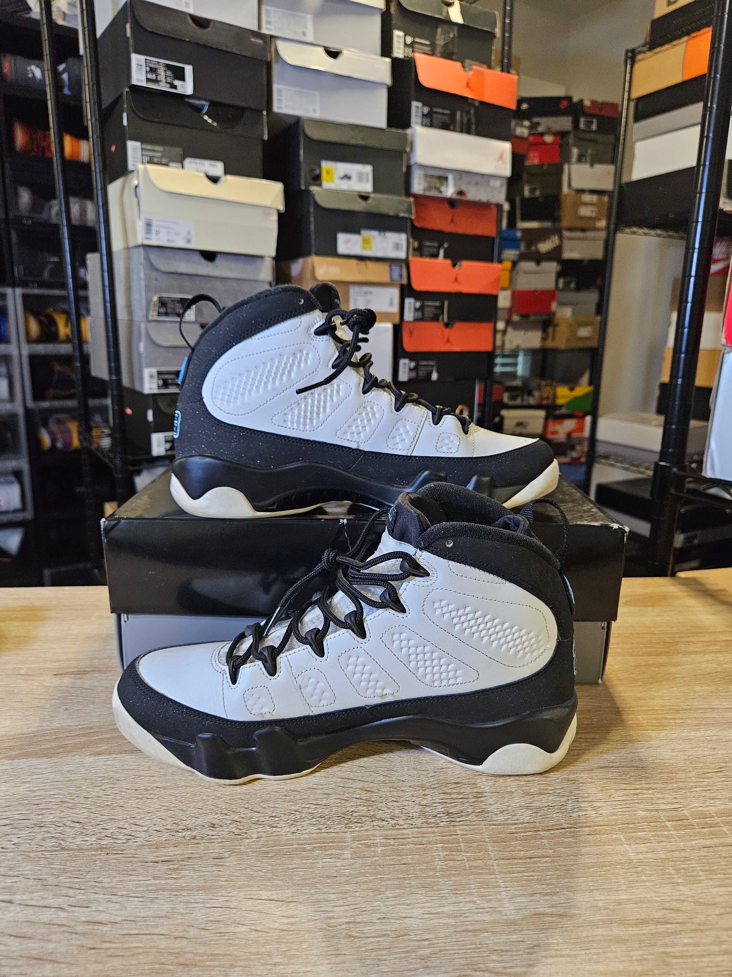Size 9 - AJ 9 Retro University Blue 2020