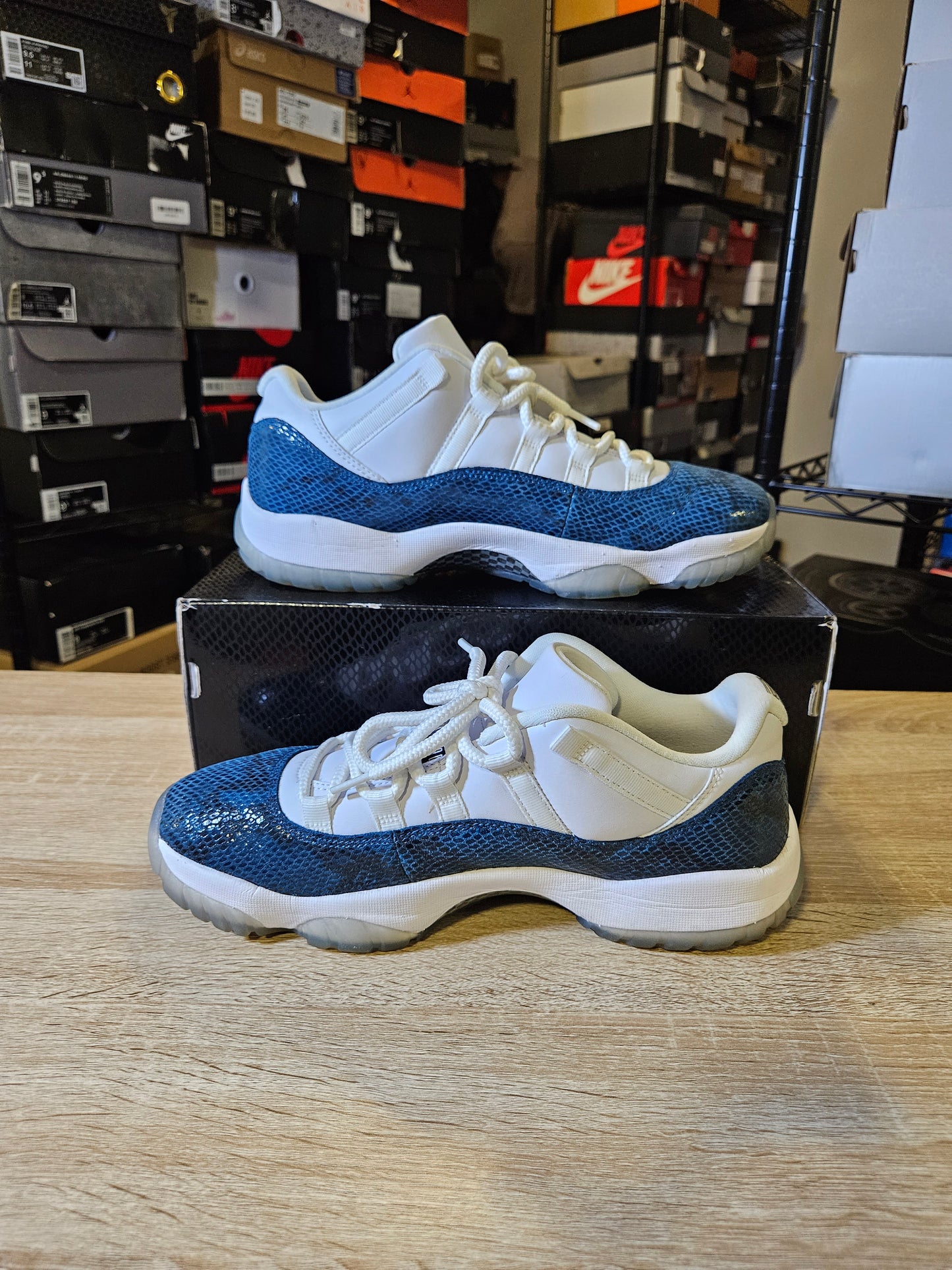 Size 10 - Jordan 11 Retro Low Snakeskin 2019