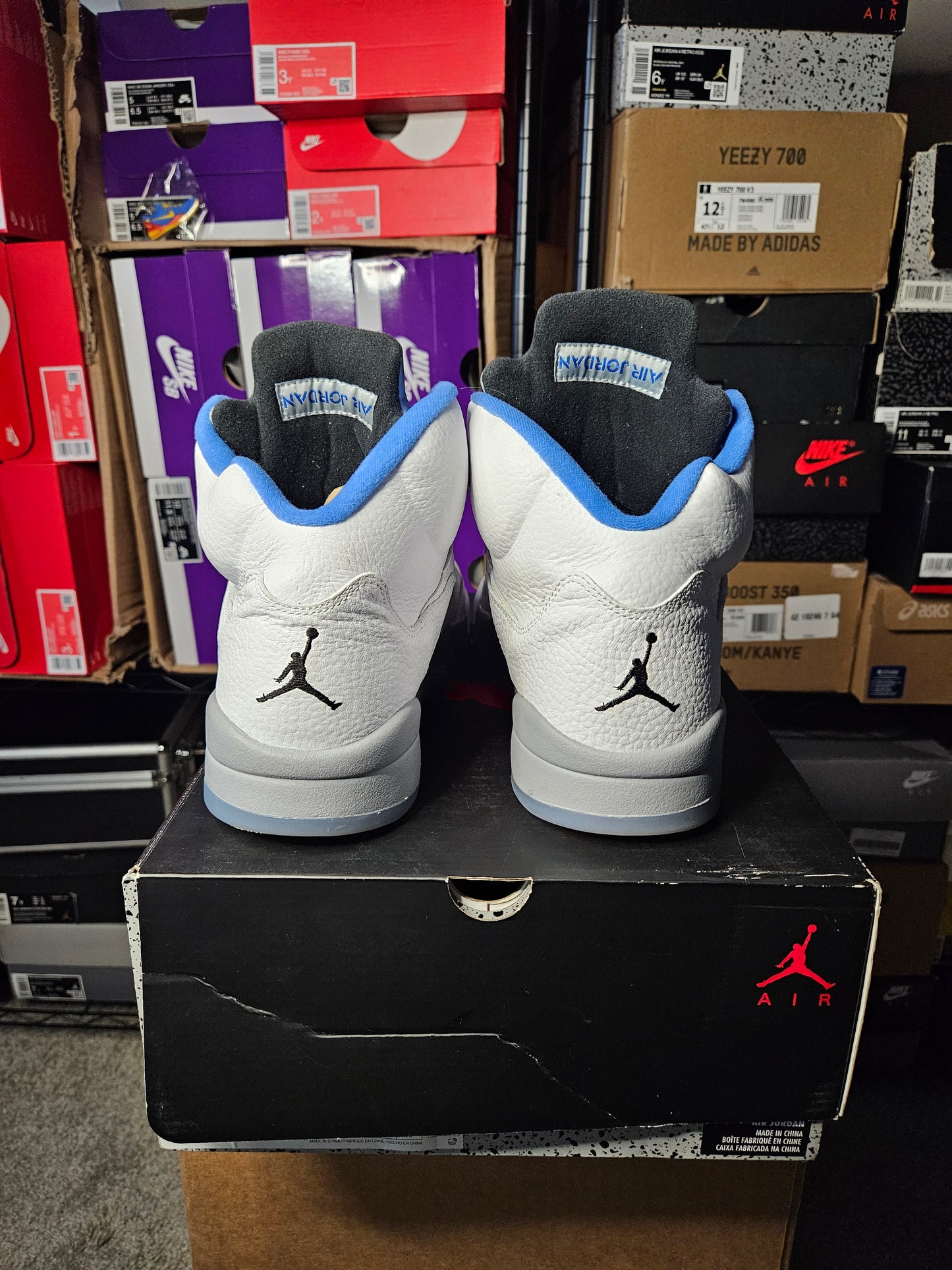 Size 12 - AJ 5 Retro Stealth 2.0