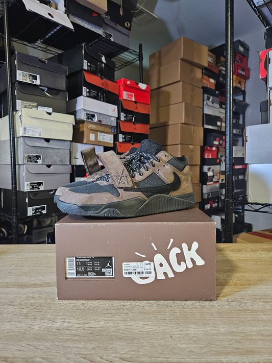 Size 11 - Travis Scott x AJ  Jumpman Jack TR Dark Mocha