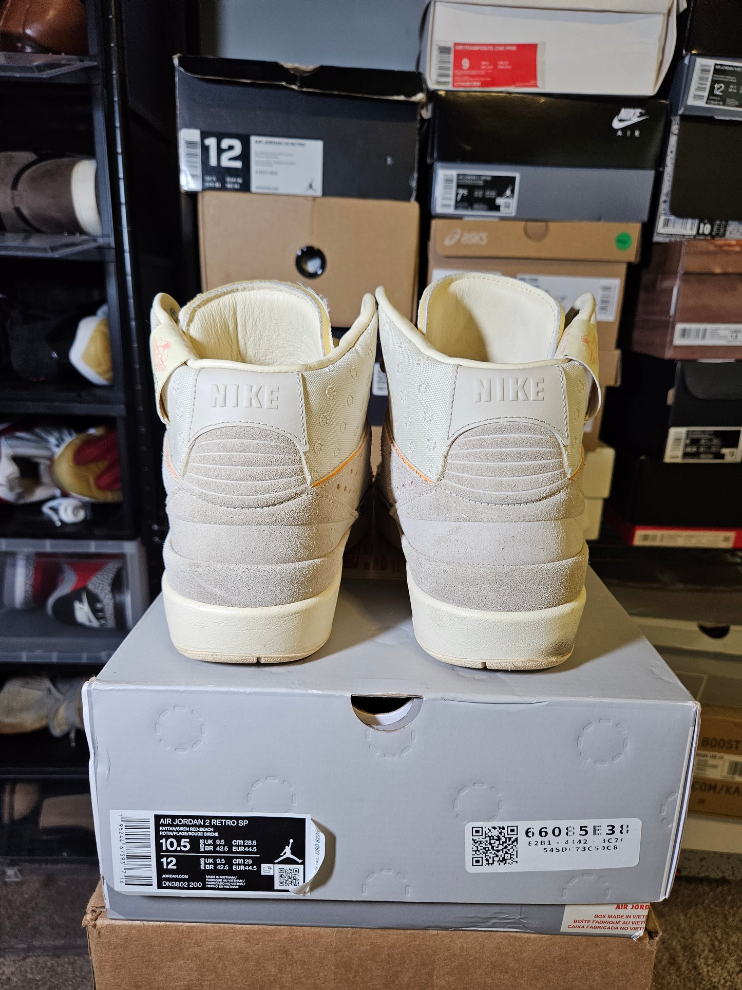 Size 10.5 - Union LA x AJ 2 Retro SP Rattan