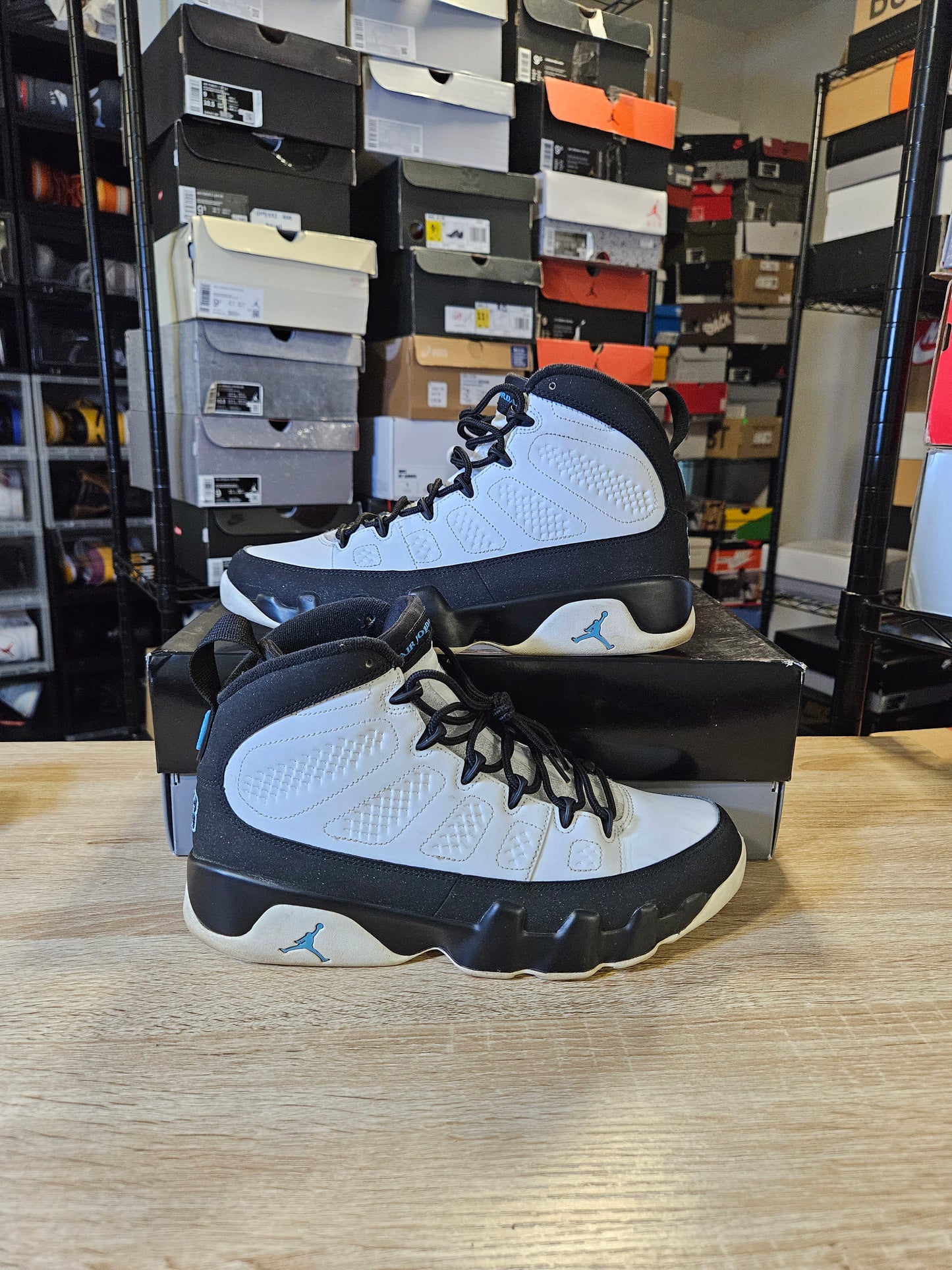 Size 9 - AJ 9 Retro University Blue 2020