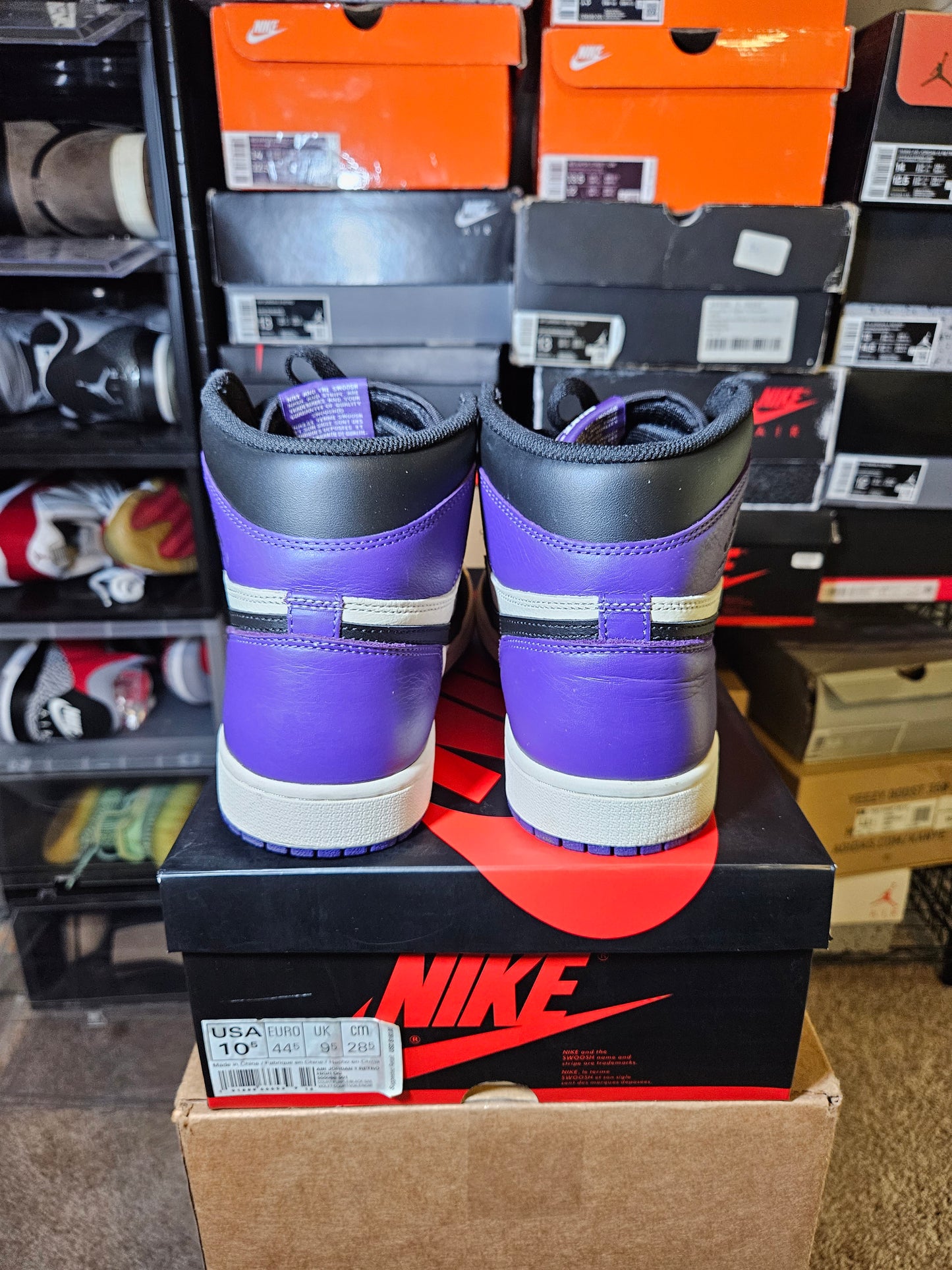 Size 10.5 - AJ 1 Retro OG High Court Purple