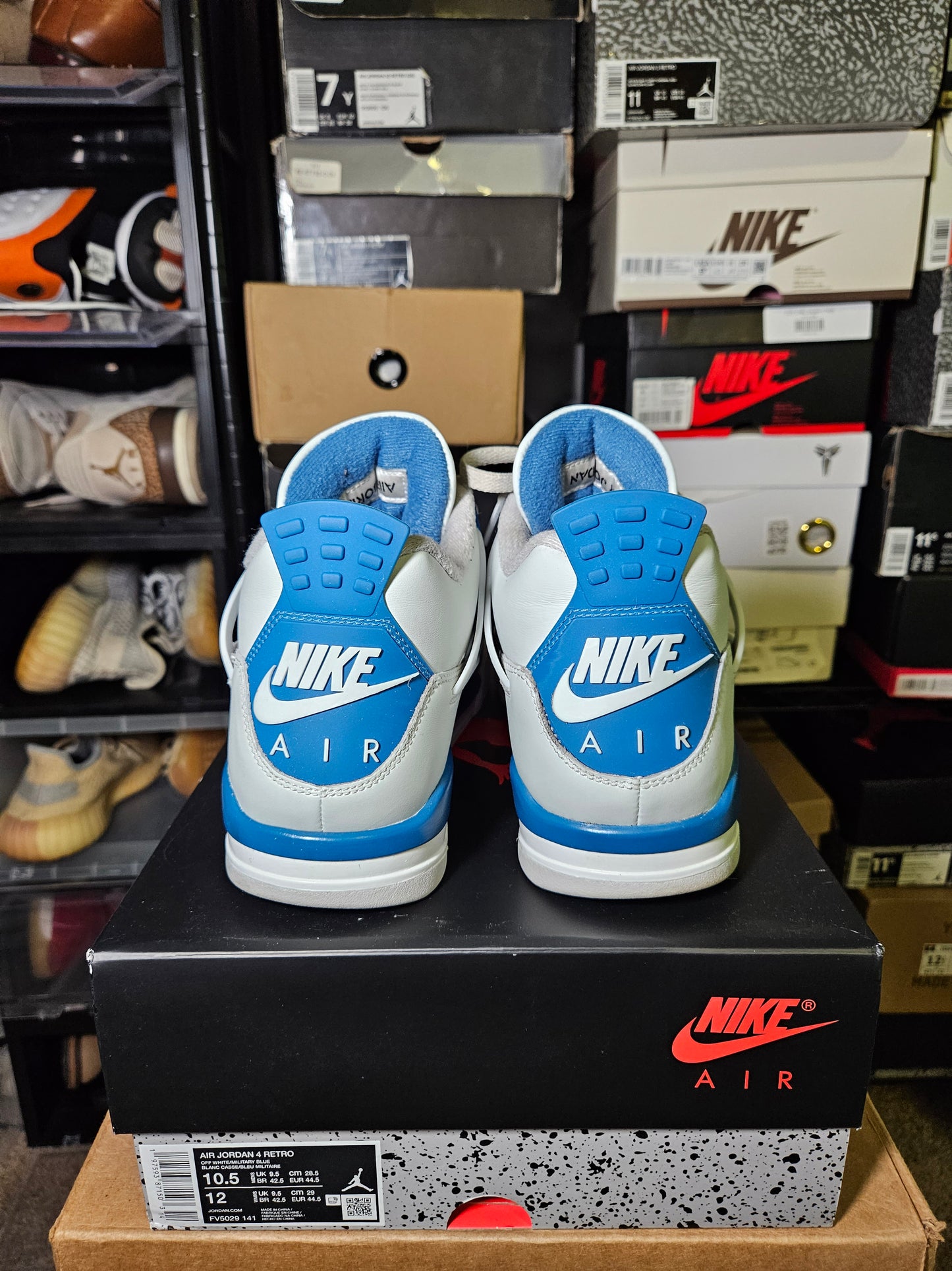 Size 10.5 - AJ 4 Retro 2024 Military Blue