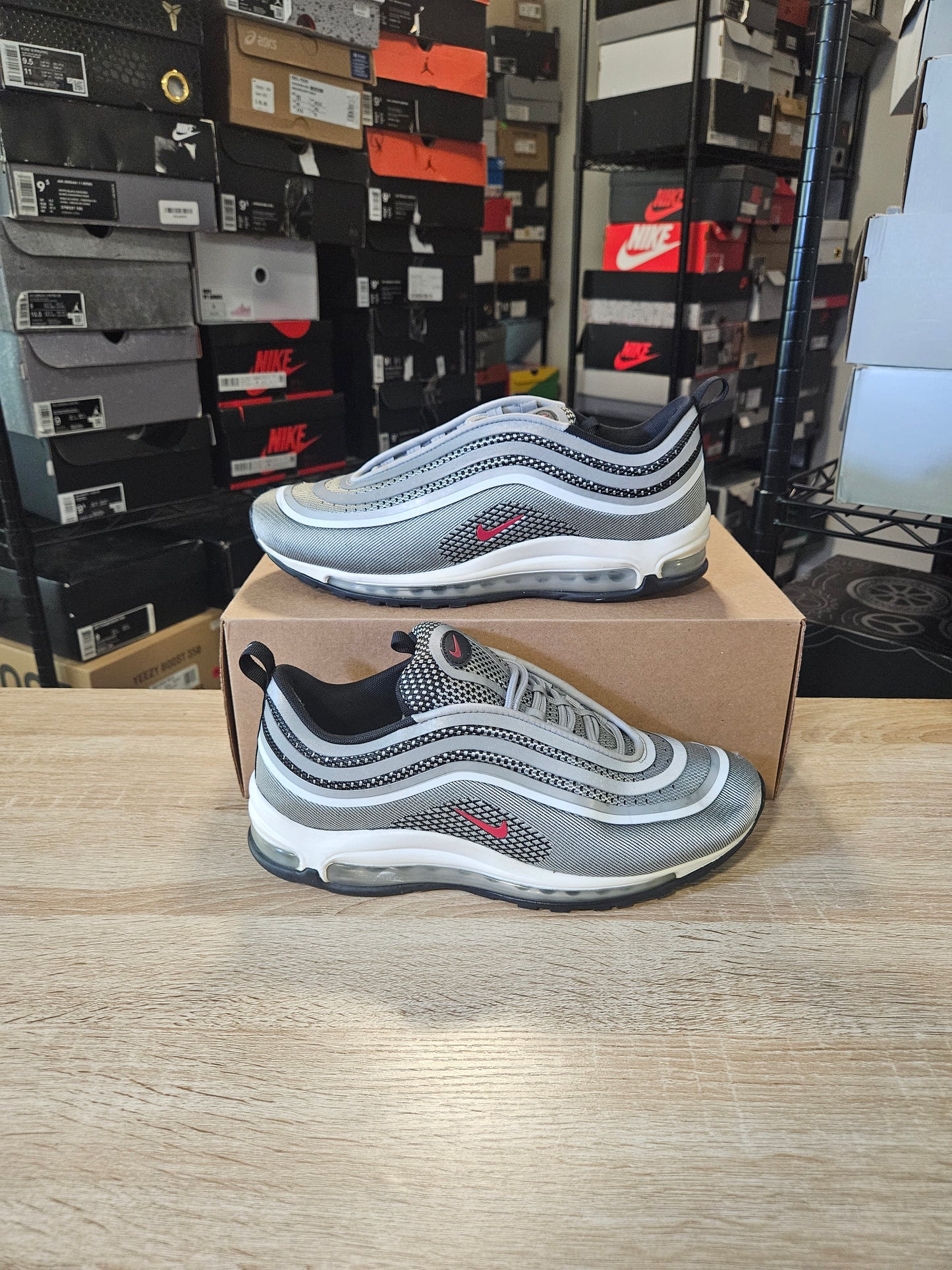 Size 10 - Air Max 97 Ultra 17 Silver Bullet
