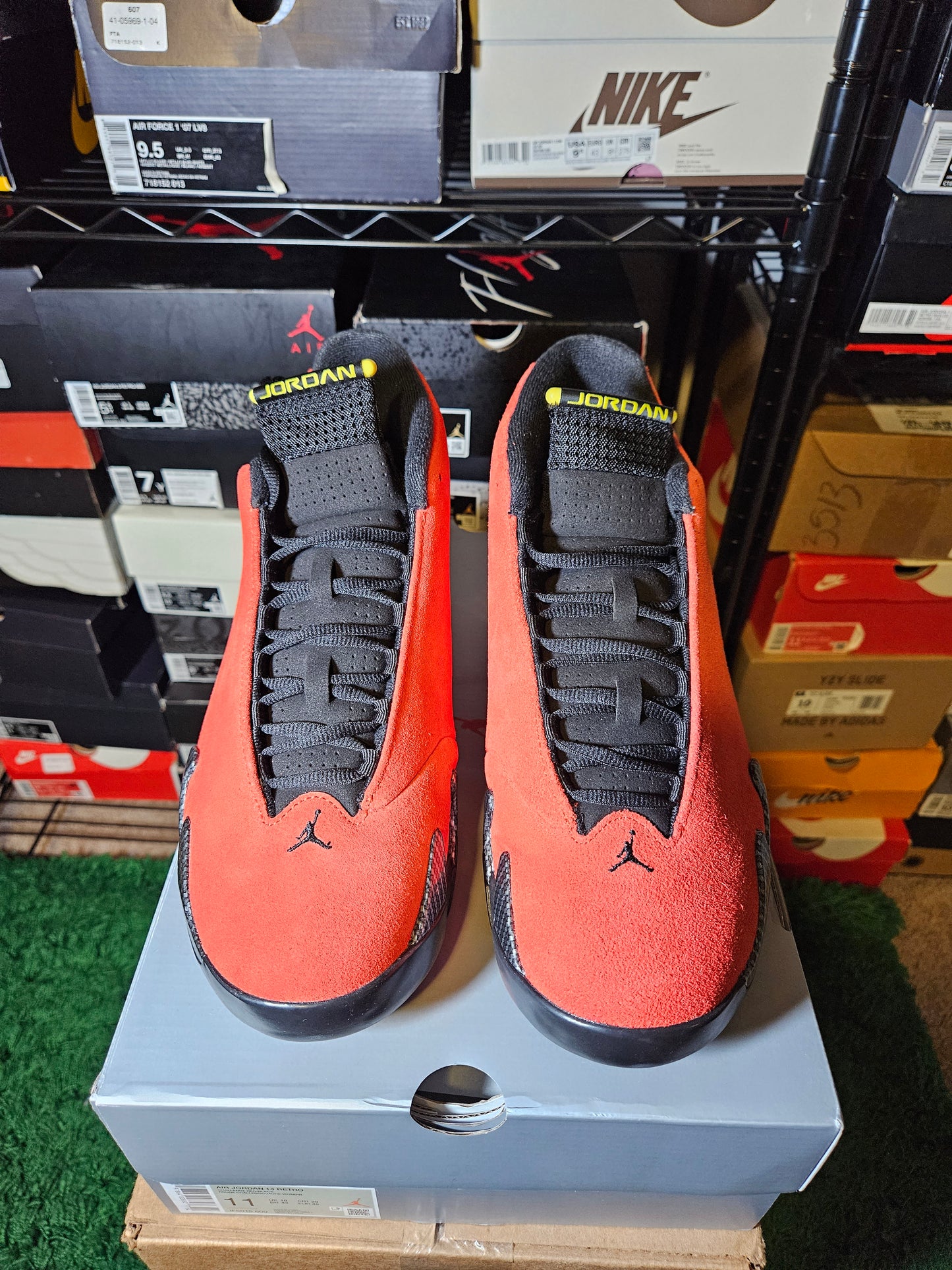 Size 11 - AJ 14 Retro 2025 Ferrari