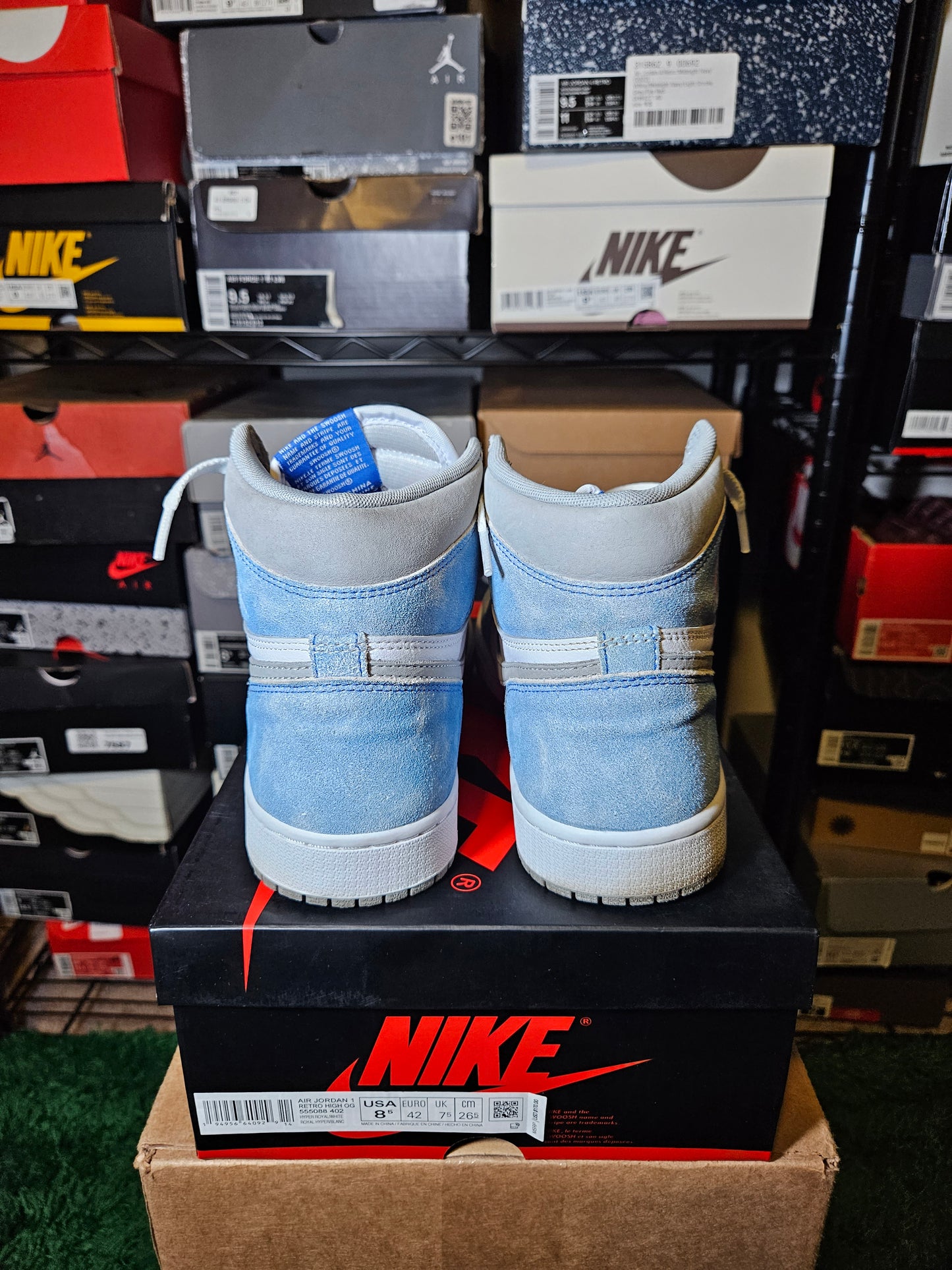 Size 8.5 - AJ 1 Retro OG High Hyper Royal