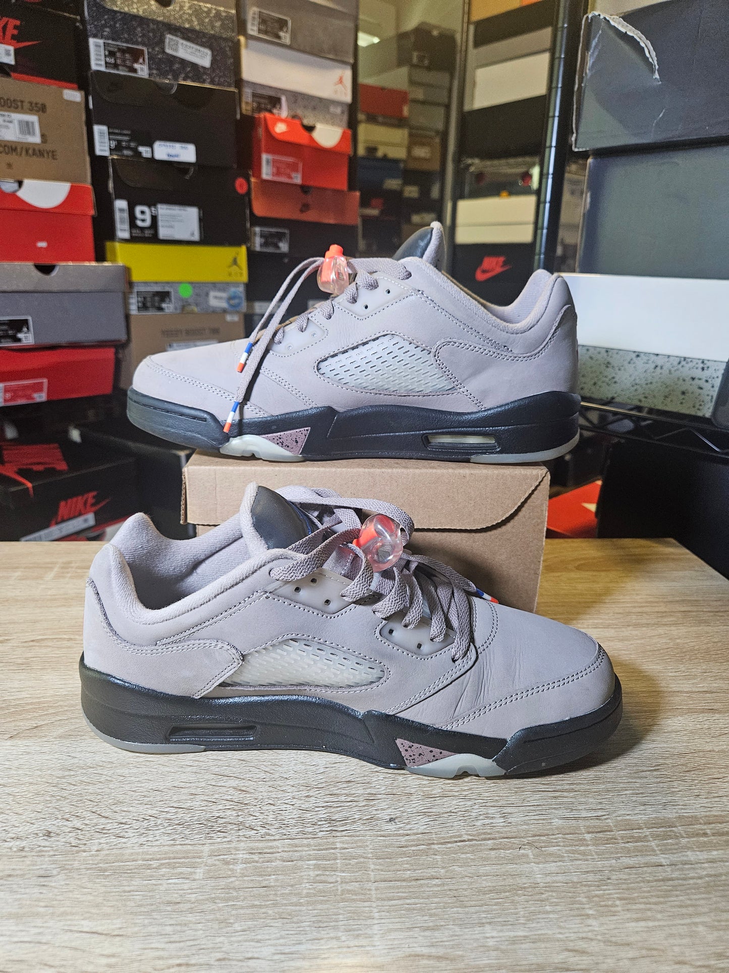 Size 10 - Paris Saint-Germain x AJ 5 Retro Low Paname