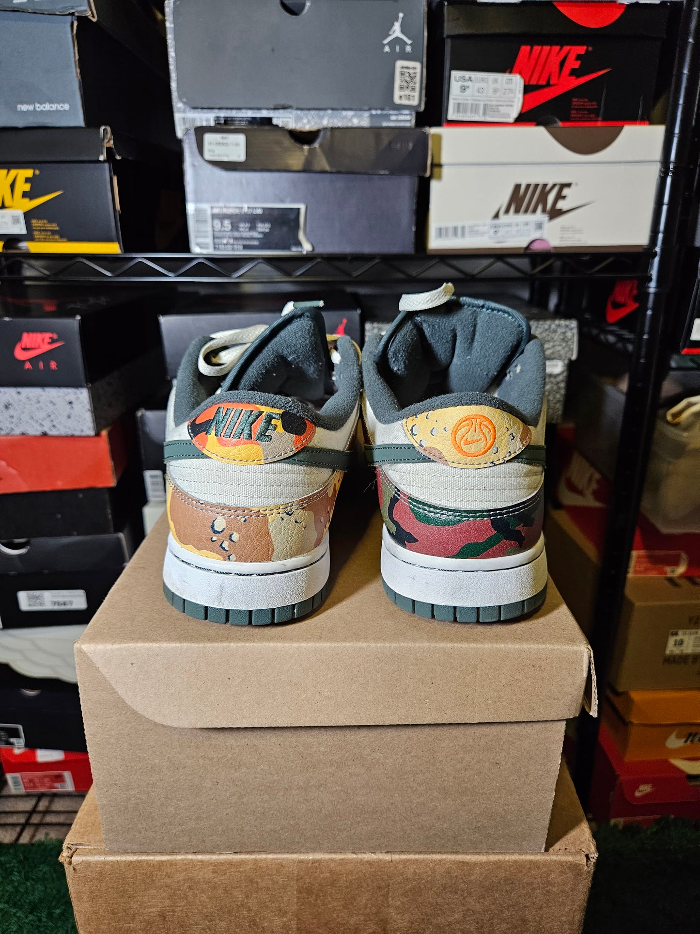 Size 11.5 - Dunk SE Low Sail Multi-Camo
