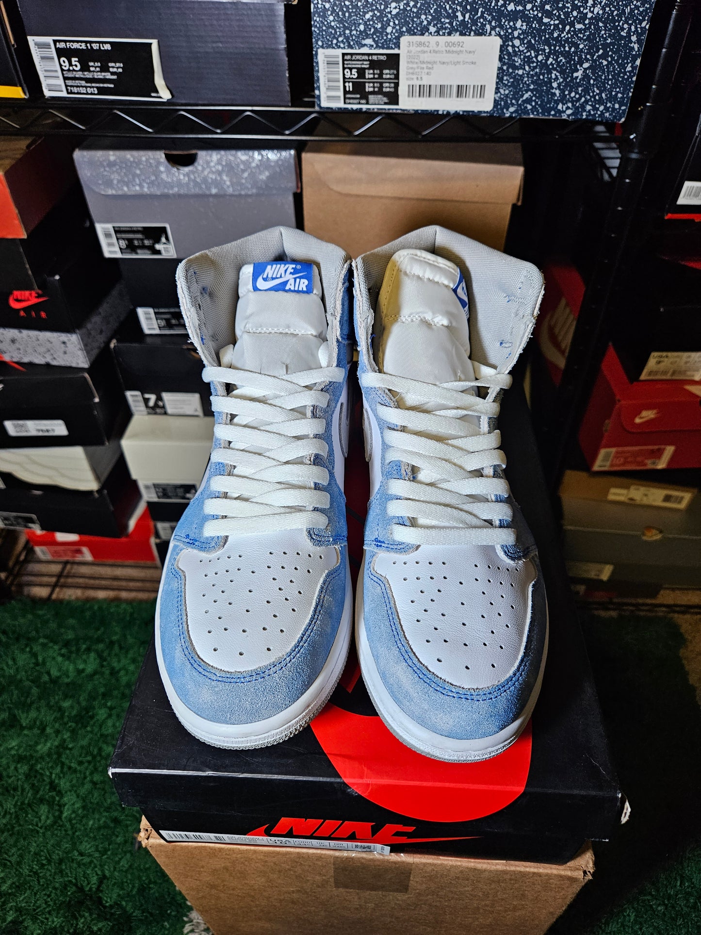 Size 10.5 - AJ 1 Retro OG High Hyper Royal