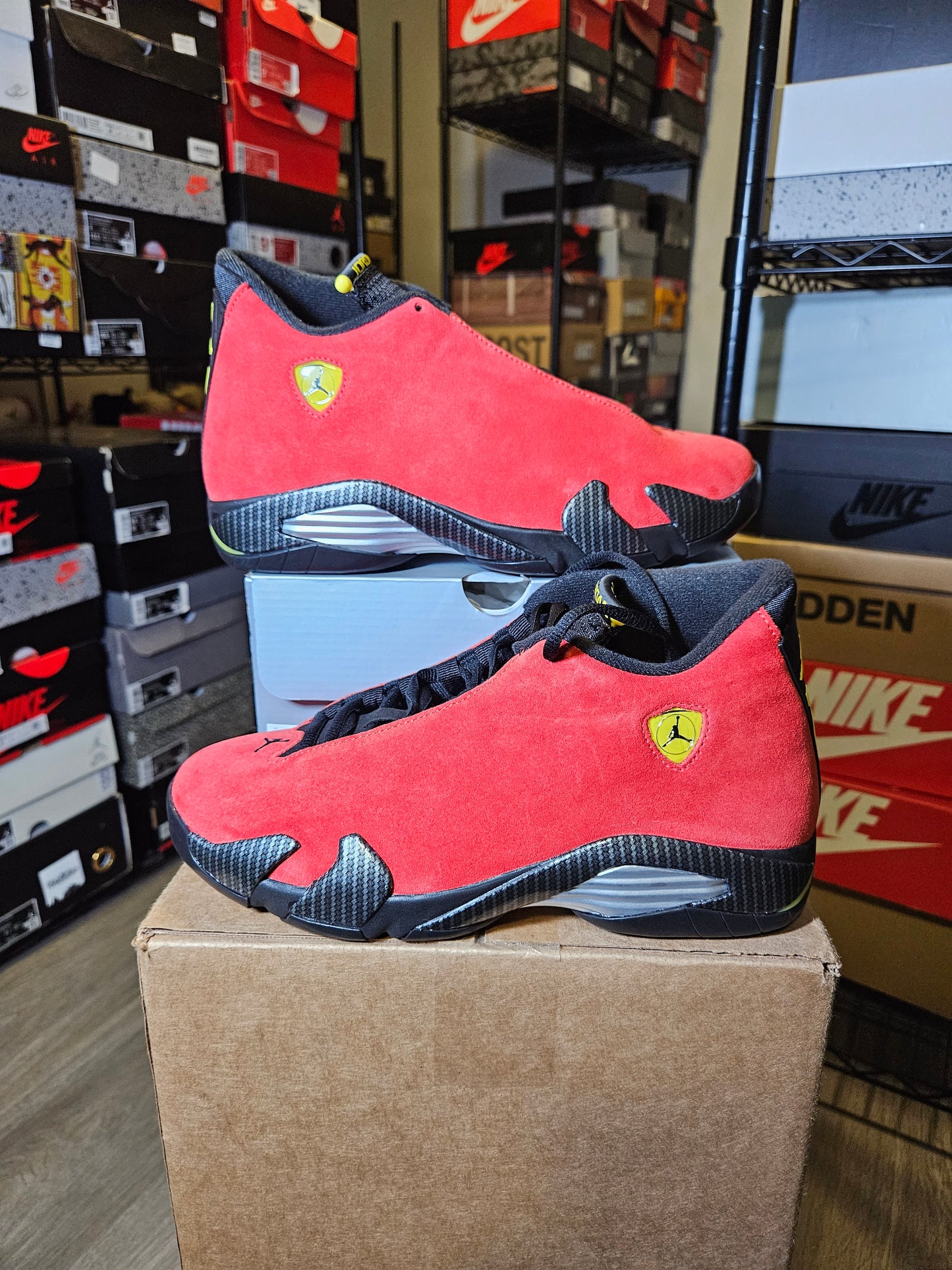Size 8 - Air Jordan 14 Retro 2025 Ferrari