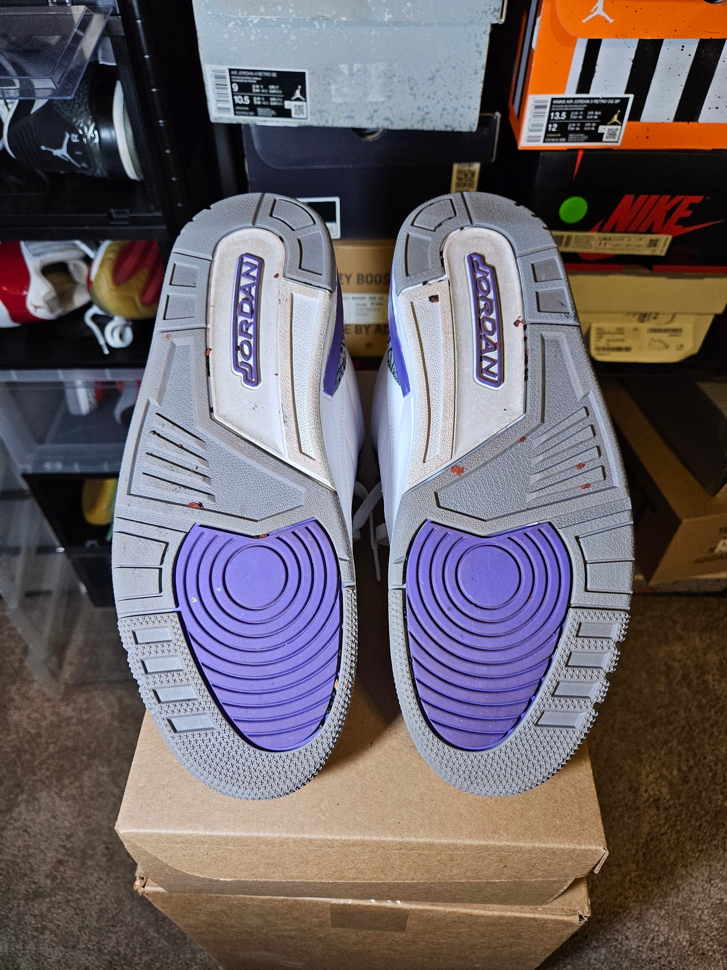 Size 11.5 - AJ 3 Retro Mid Dark Iris