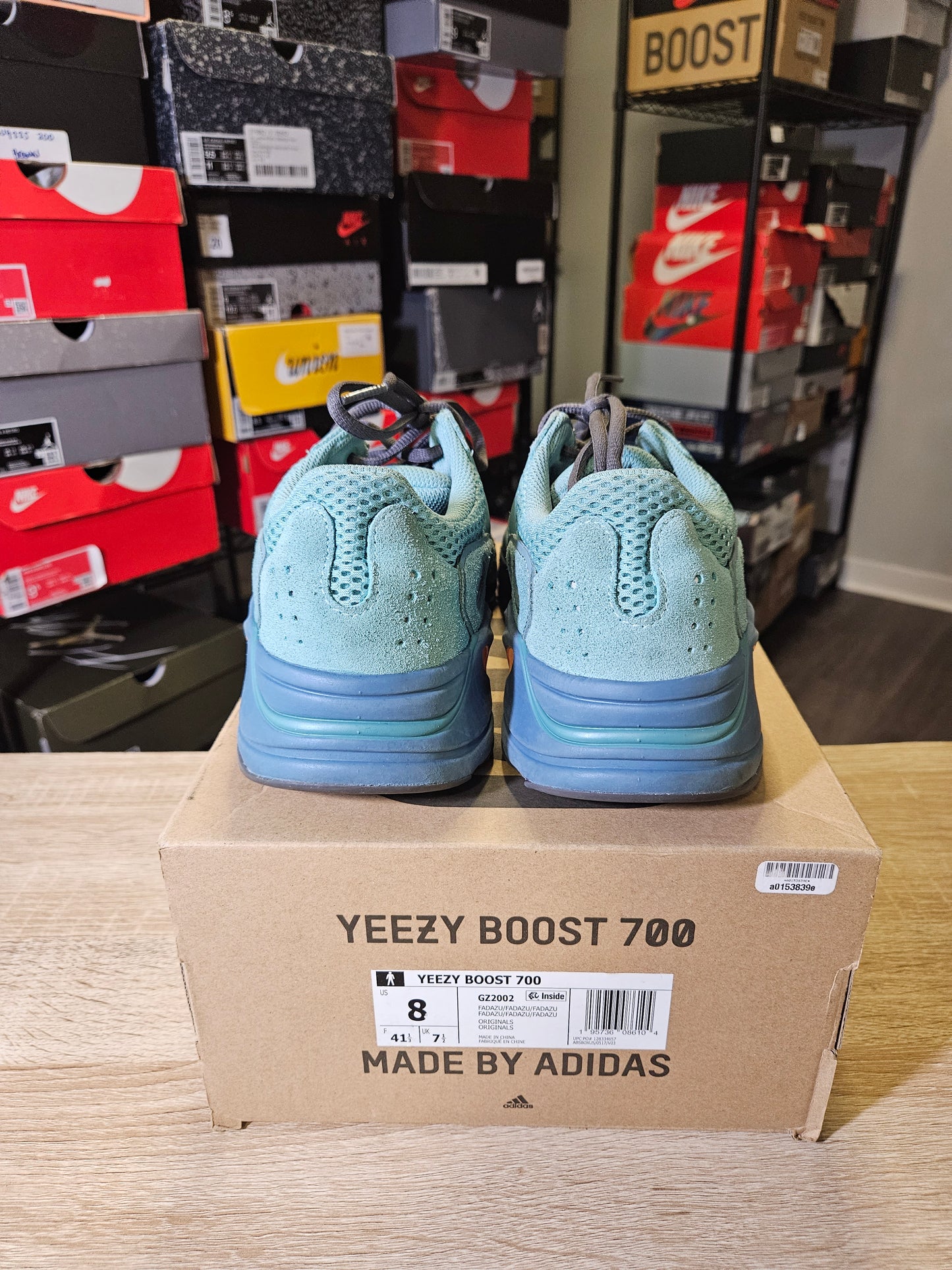 Size 8 - YZY Boost 700 Faded Azure