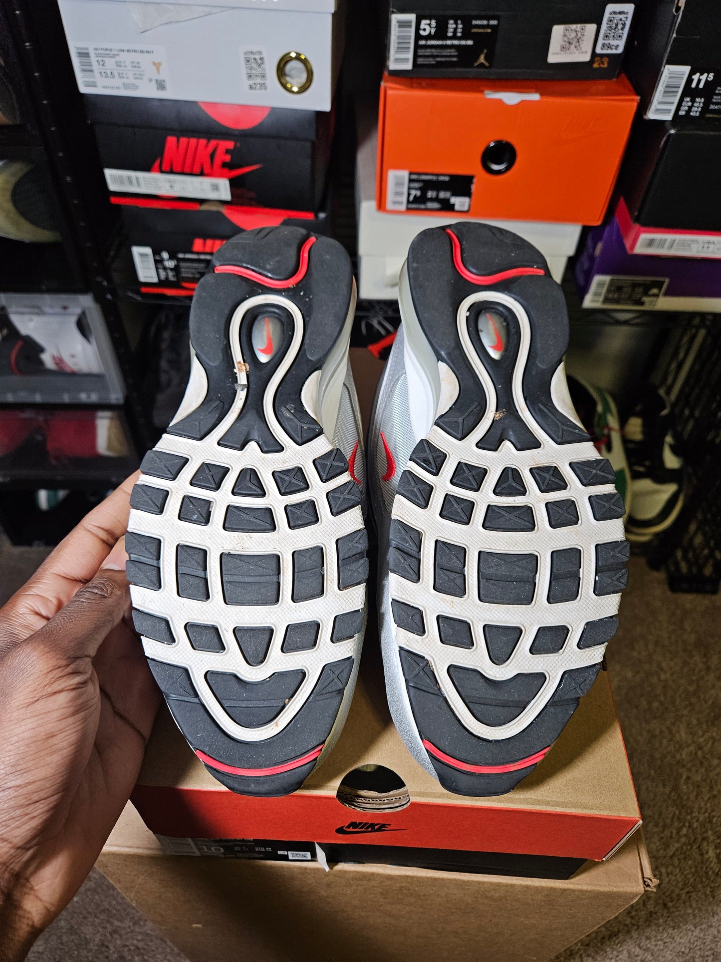 Size 10 - Air Max 97 OG Silver Bullet 2022