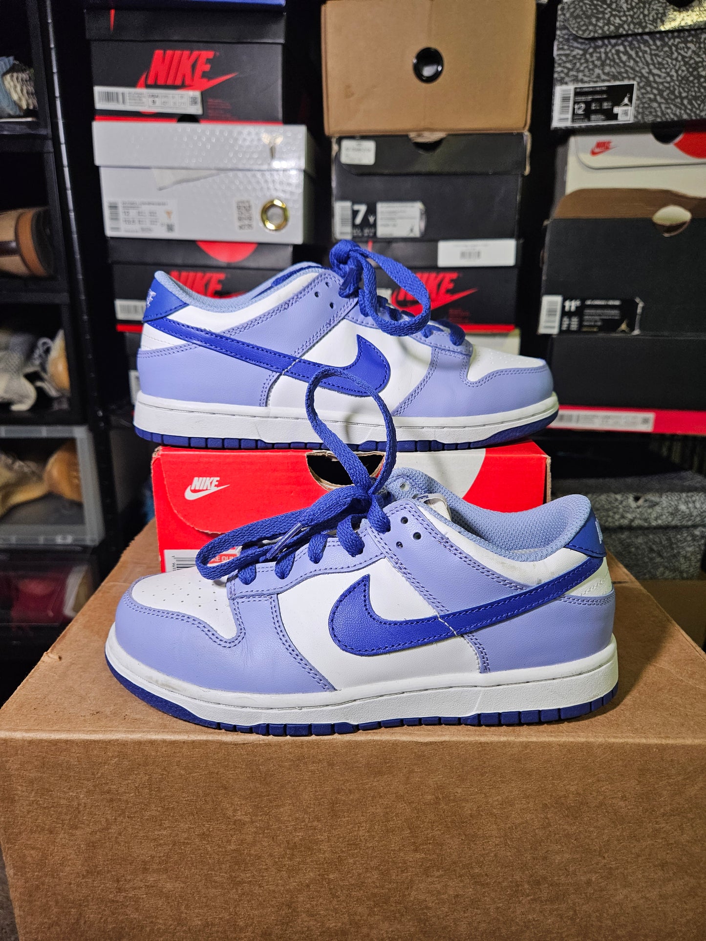Size 3Y - Dunk Low Blueberry