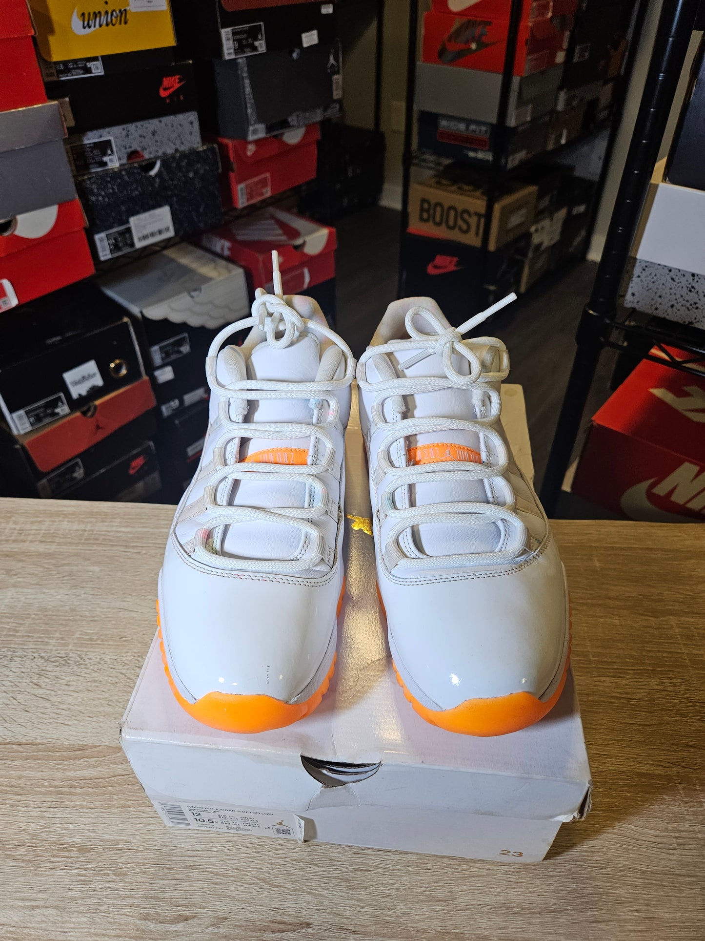Size 12W/10.5M - AJ 11 Retro Low Bright Citrus