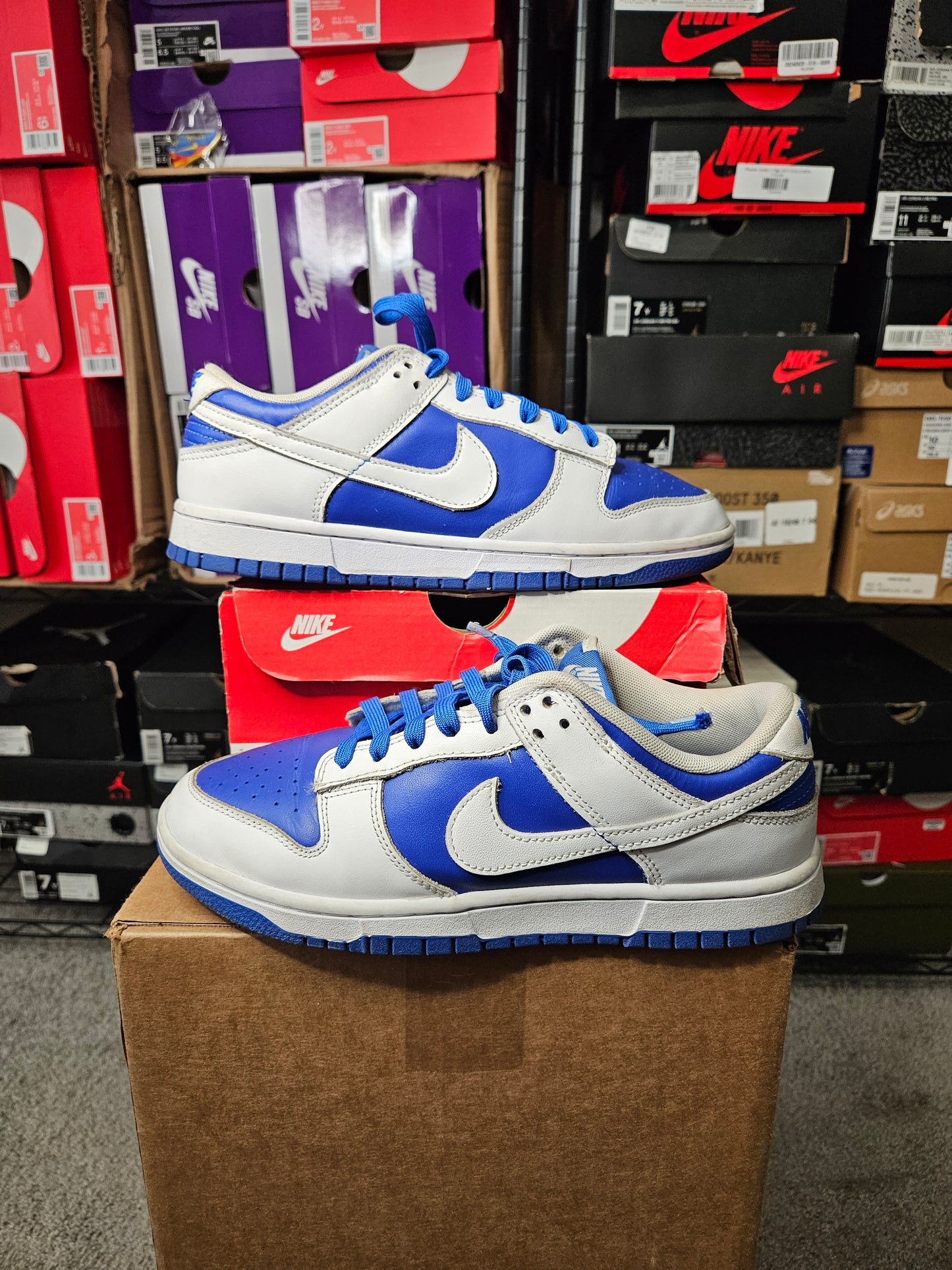 Size 8 - Dunk Low Racer Blue 2022