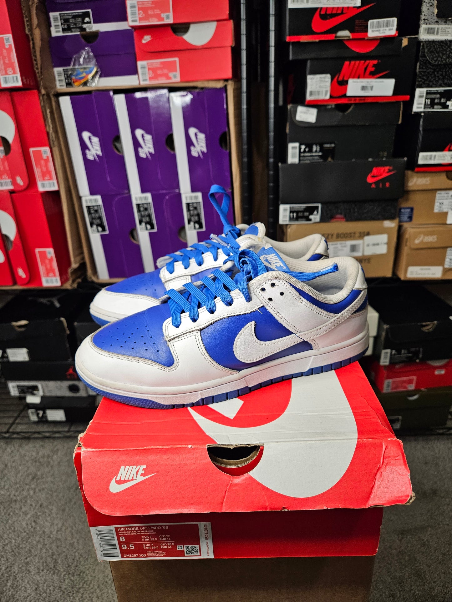 Size 8 - Dunk Low Racer Blue 2022