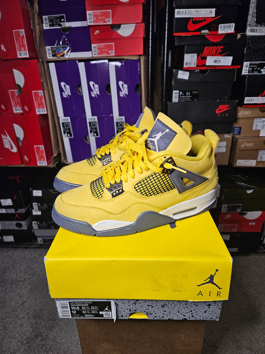 Size 10.5 - AJ 4 Retro Mid Lightning