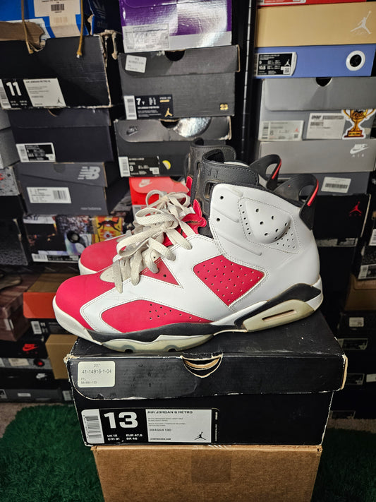 Size 13 - AJ 6 Retro 2014 Carmine