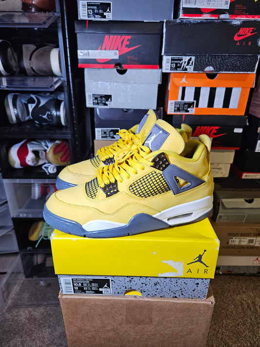 Size 10.5 - AJ 4 Retro Mid Lightning