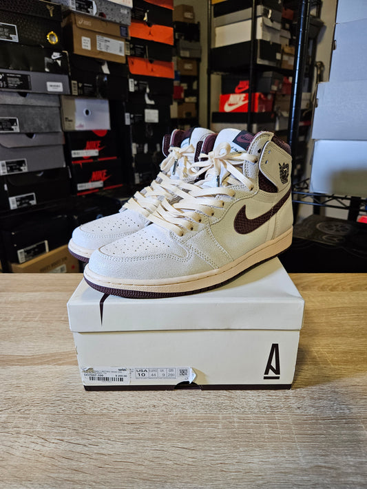Size 10 - AJ 1 OG x A Ma Maniere High Airness