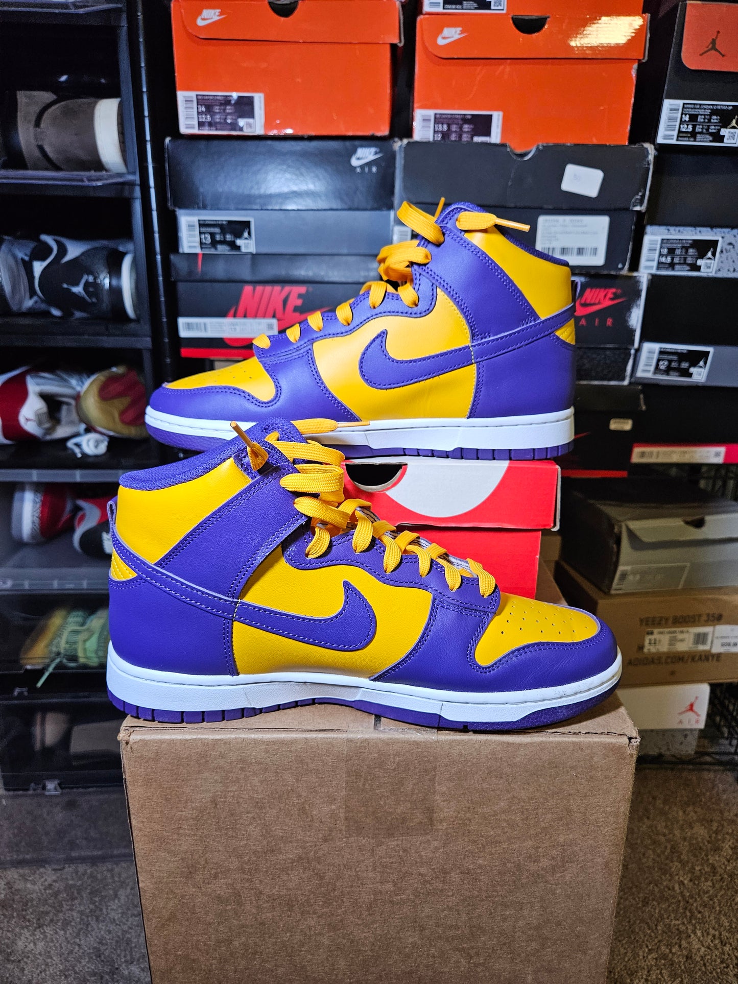 Size 9 - Dunk High Lakers